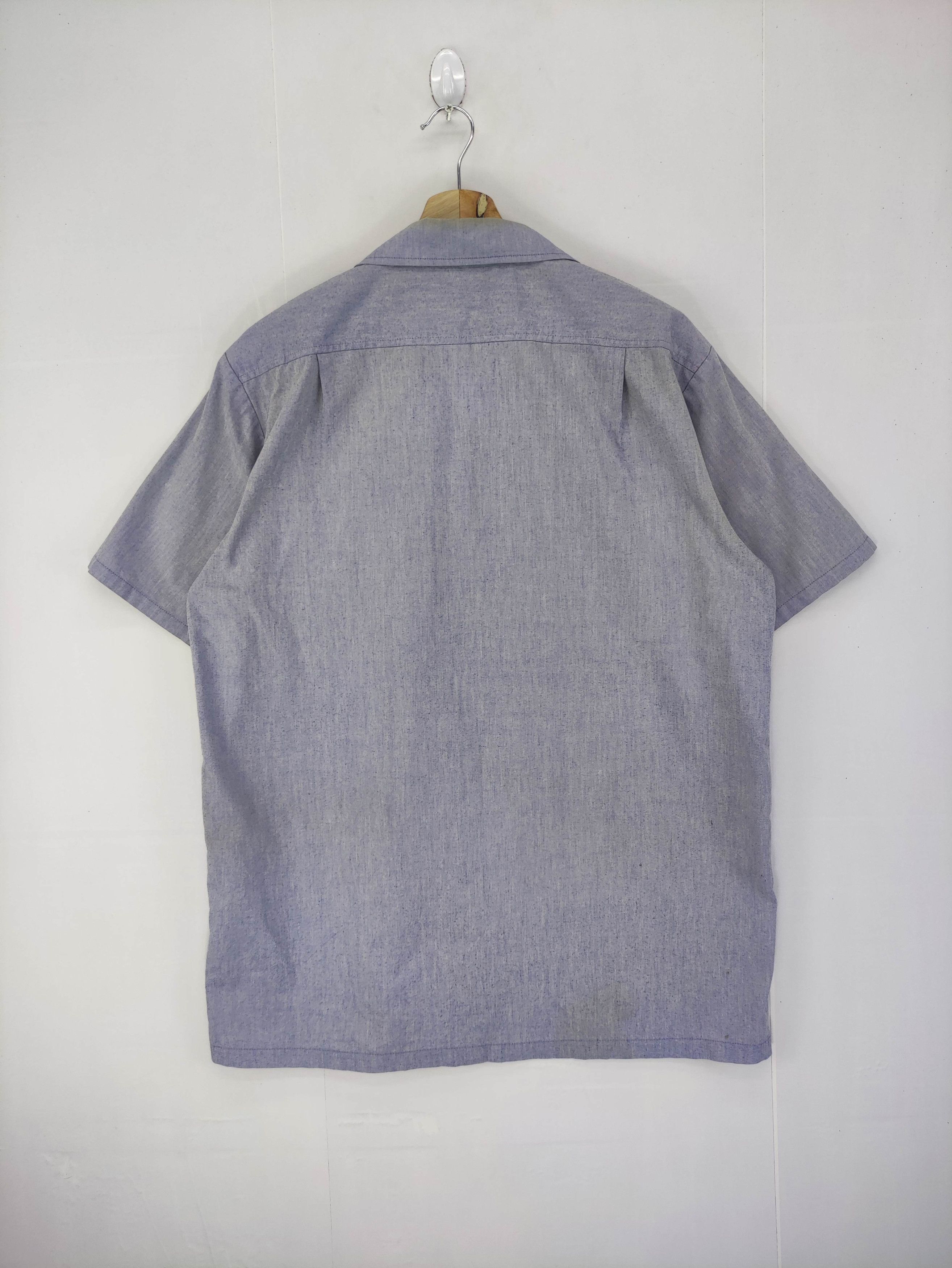 Japanese Brand Vintage Bridgestone Work Wear Short Sleeve Button Up Size US M / EU 48-50 / 2 - 10 Thumbnail
