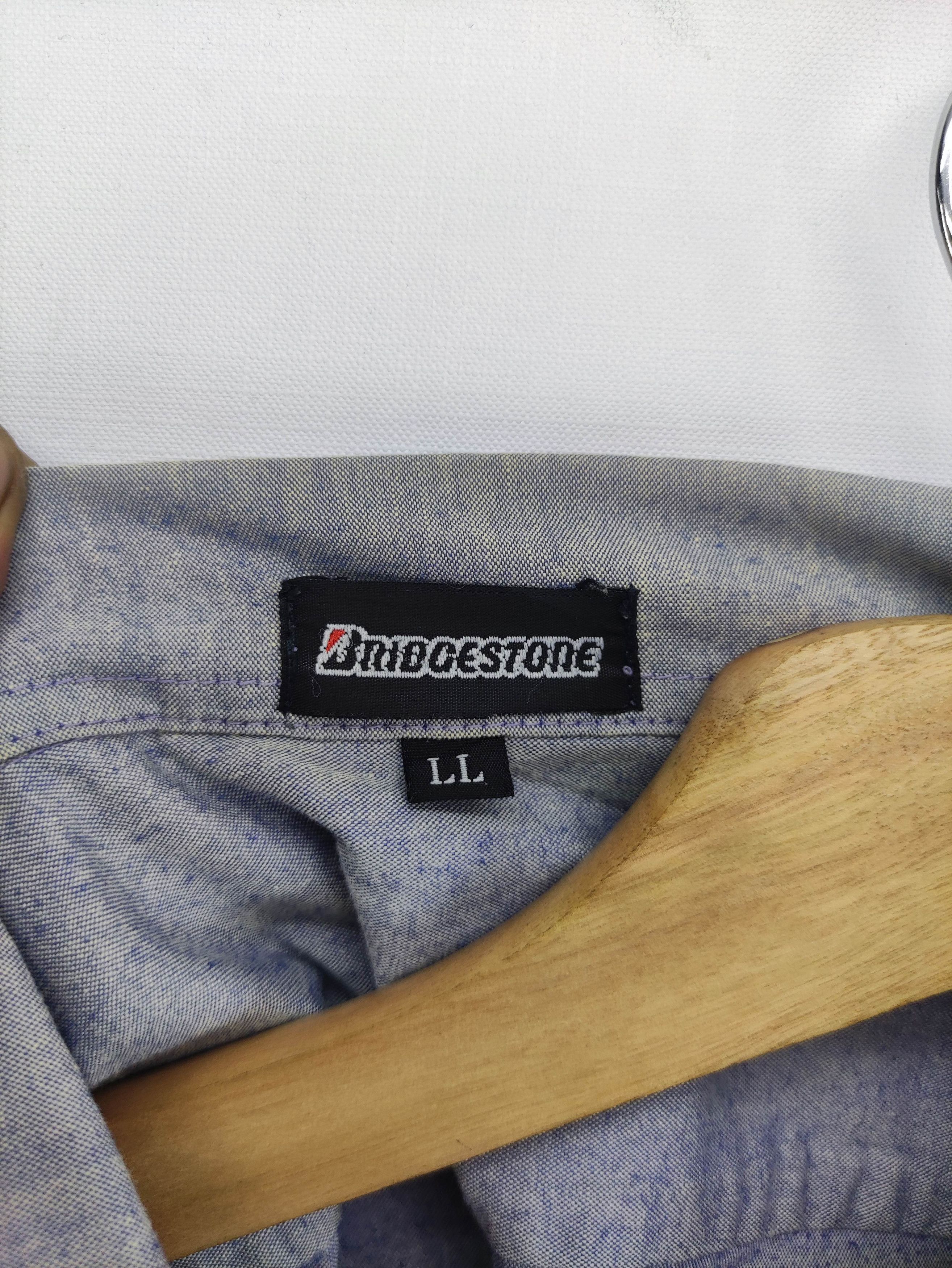 Japanese Brand Vintage Bridgestone Work Wear Short Sleeve Button Up Size US M / EU 48-50 / 2 - 6 Thumbnail