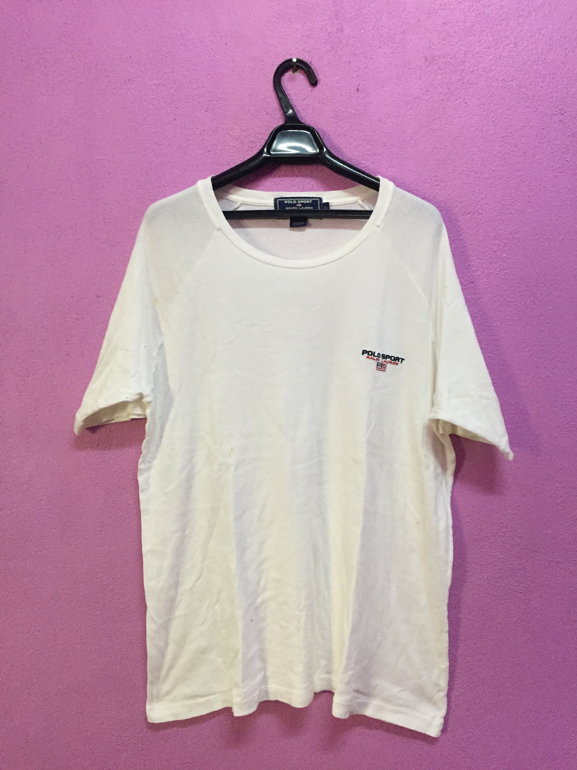 Polo Ralph Lauren Vintage Polo Sport Polo Ralph Lauren Tee Size L Size US L / EU 52-54 / 3 - 1 Thumbnail