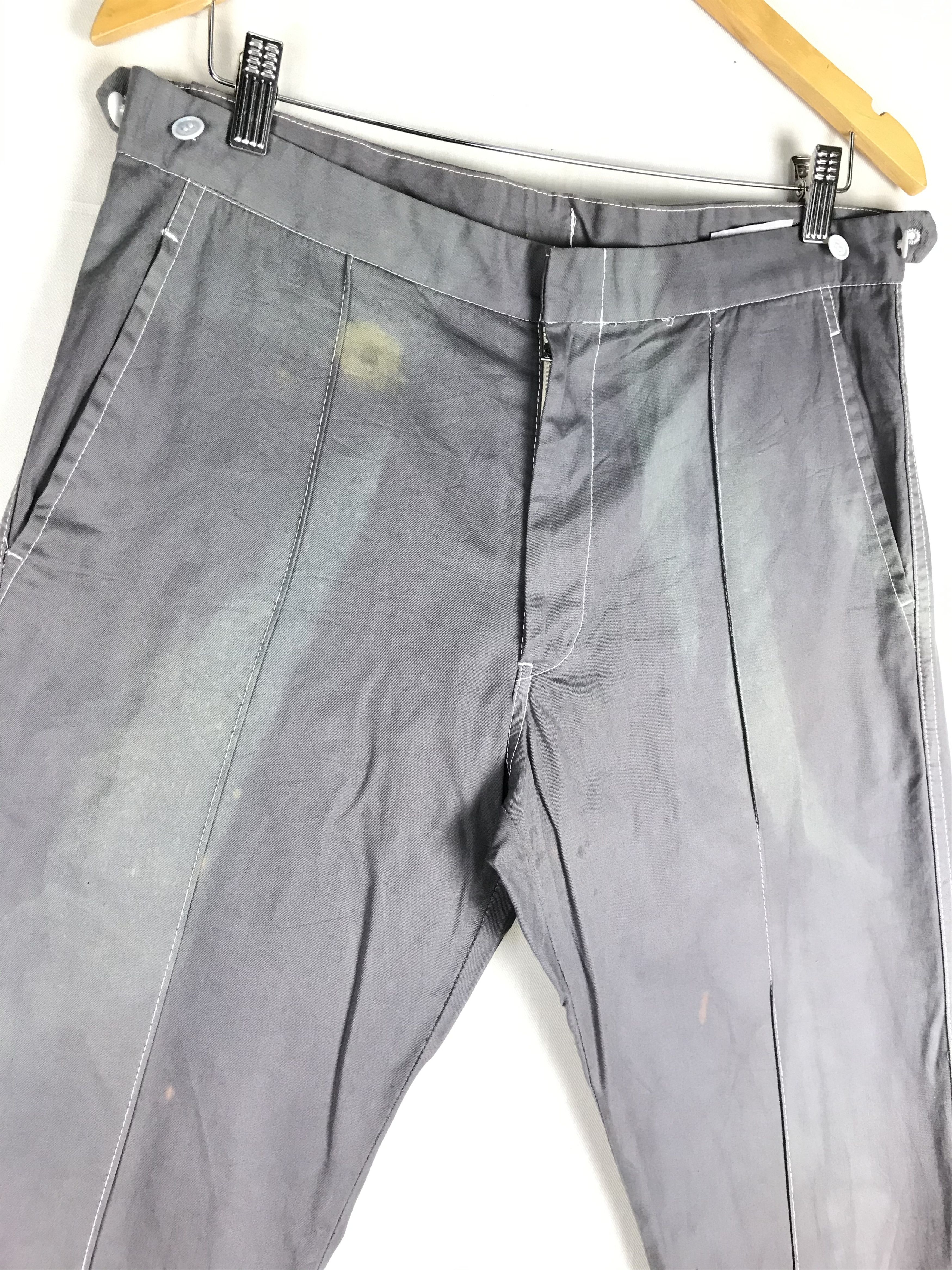 Comme des Garcons Homme Plus Sun Faded 1997 CDGH Pants Size US 33 - 2 Thumbnail