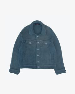 Knit Trucker Jacket