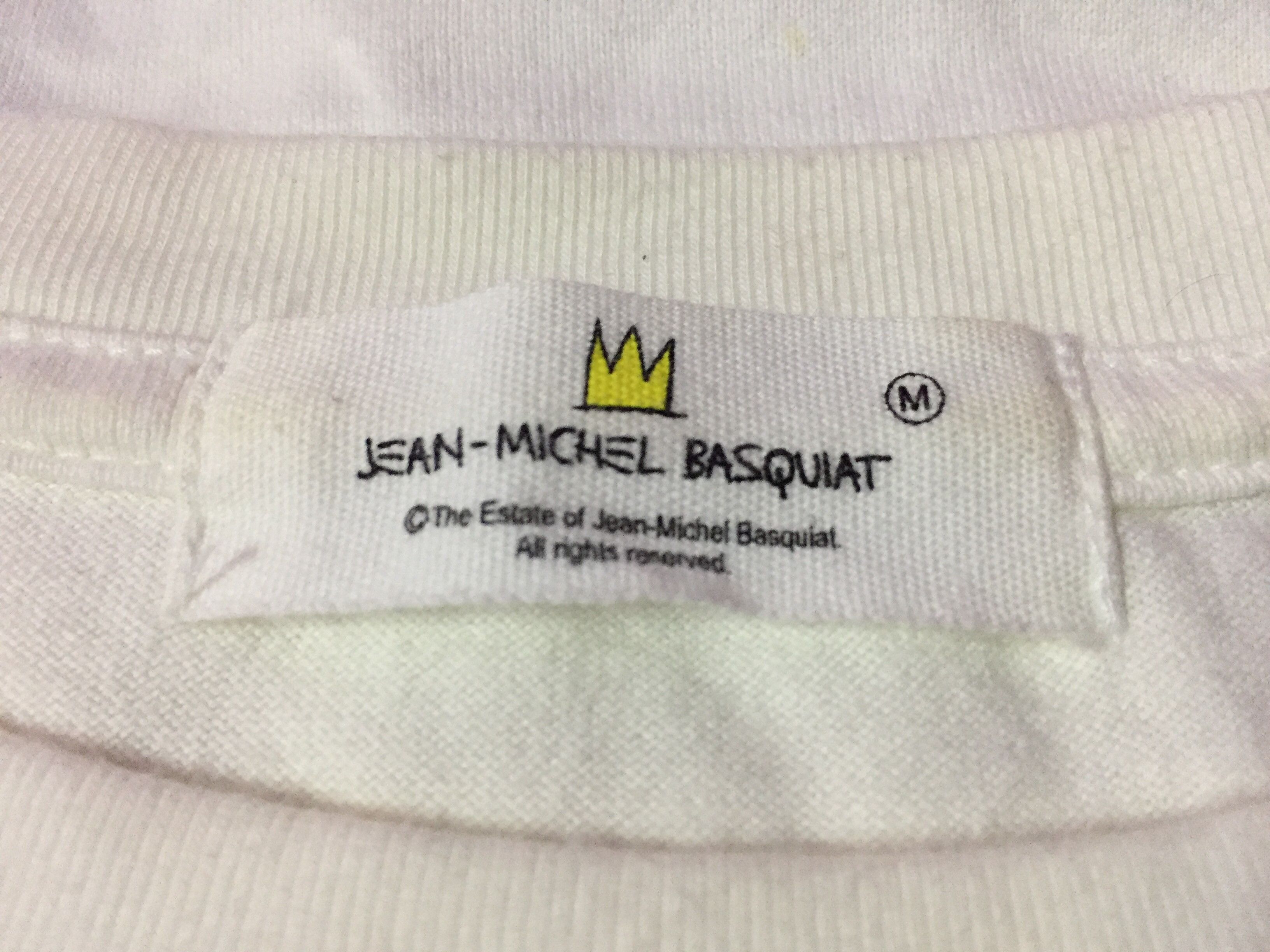 Jean-Michel Basquiat Jean Michel Basquiat Tee Size M Size US M / EU 48-50 / 2 - 3 Thumbnail