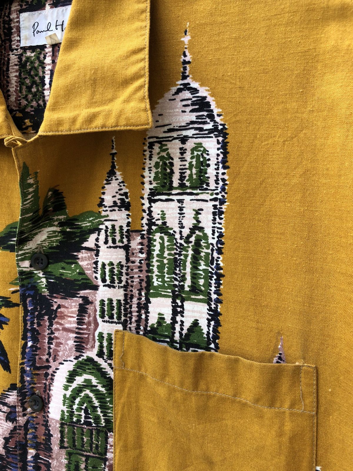 Art Comes First Vintage 90s Paul Hamir Made in Japan Arabian Art Shirt Size US L / EU 52-54 / 3 - 13 Thumbnail