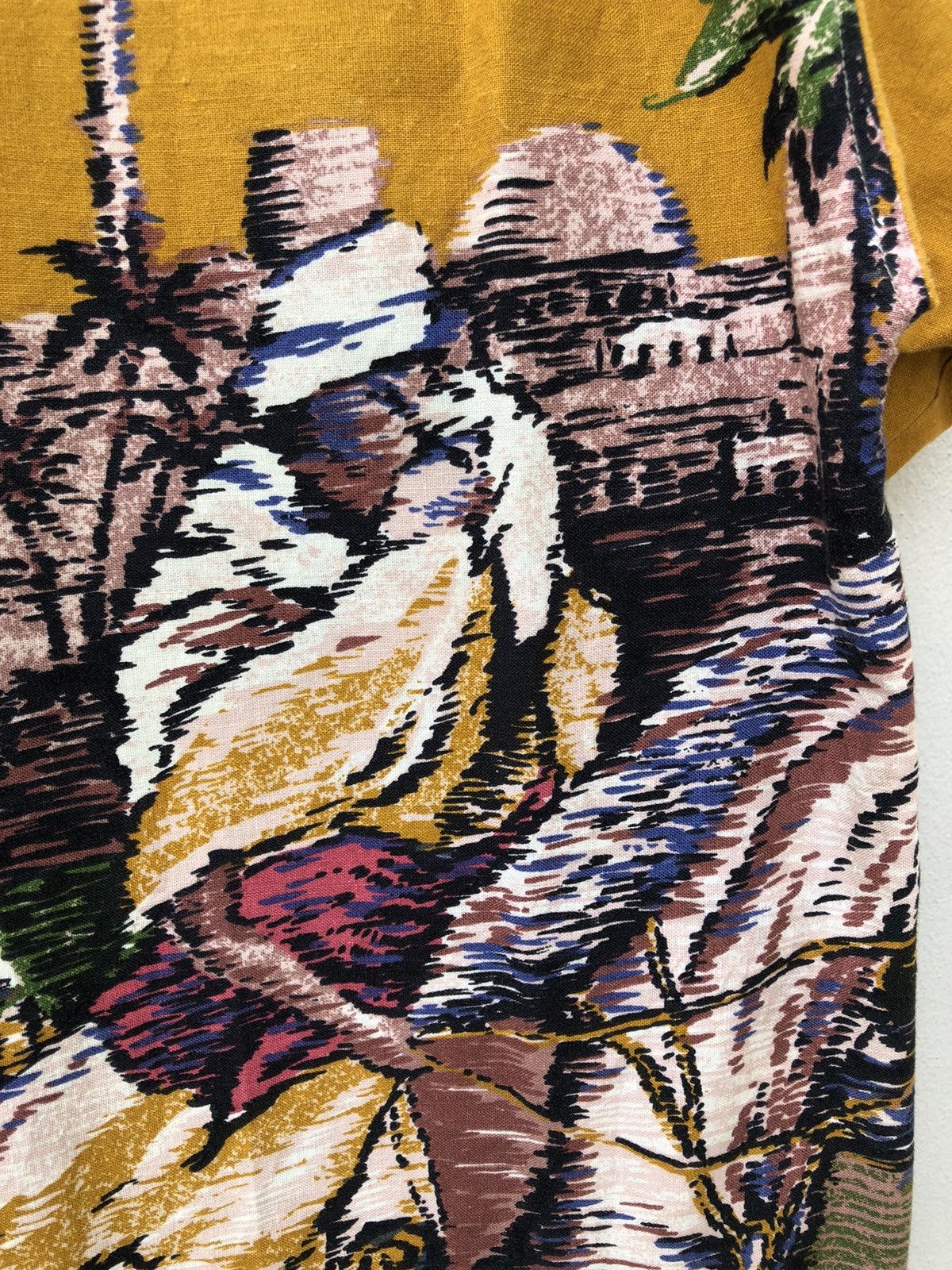 Art Comes First Vintage 90s Paul Hamir Made in Japan Arabian Art Shirt Size US L / EU 52-54 / 3 - 18 Thumbnail