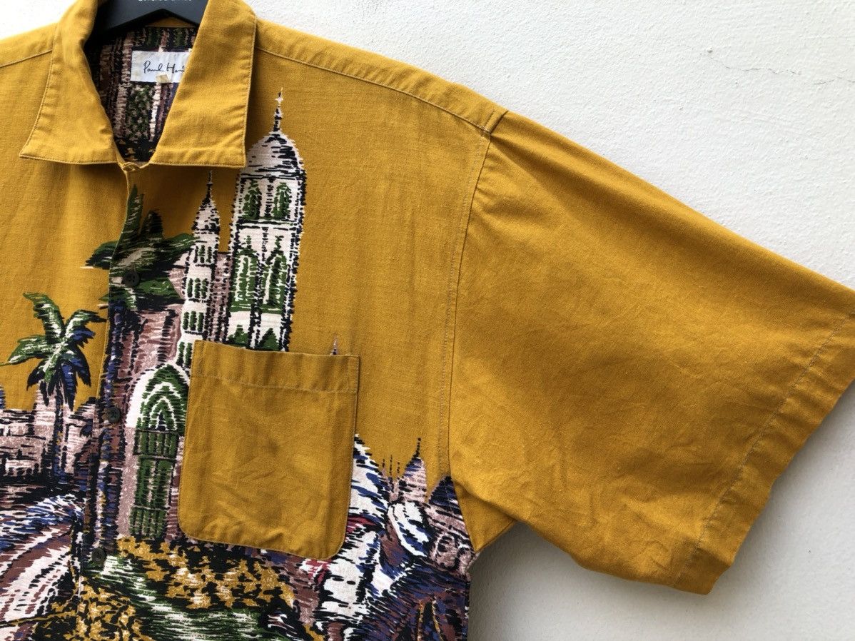 Art Comes First Vintage 90s Paul Hamir Made in Japan Arabian Art Shirt Size US L / EU 52-54 / 3 - 15 Thumbnail