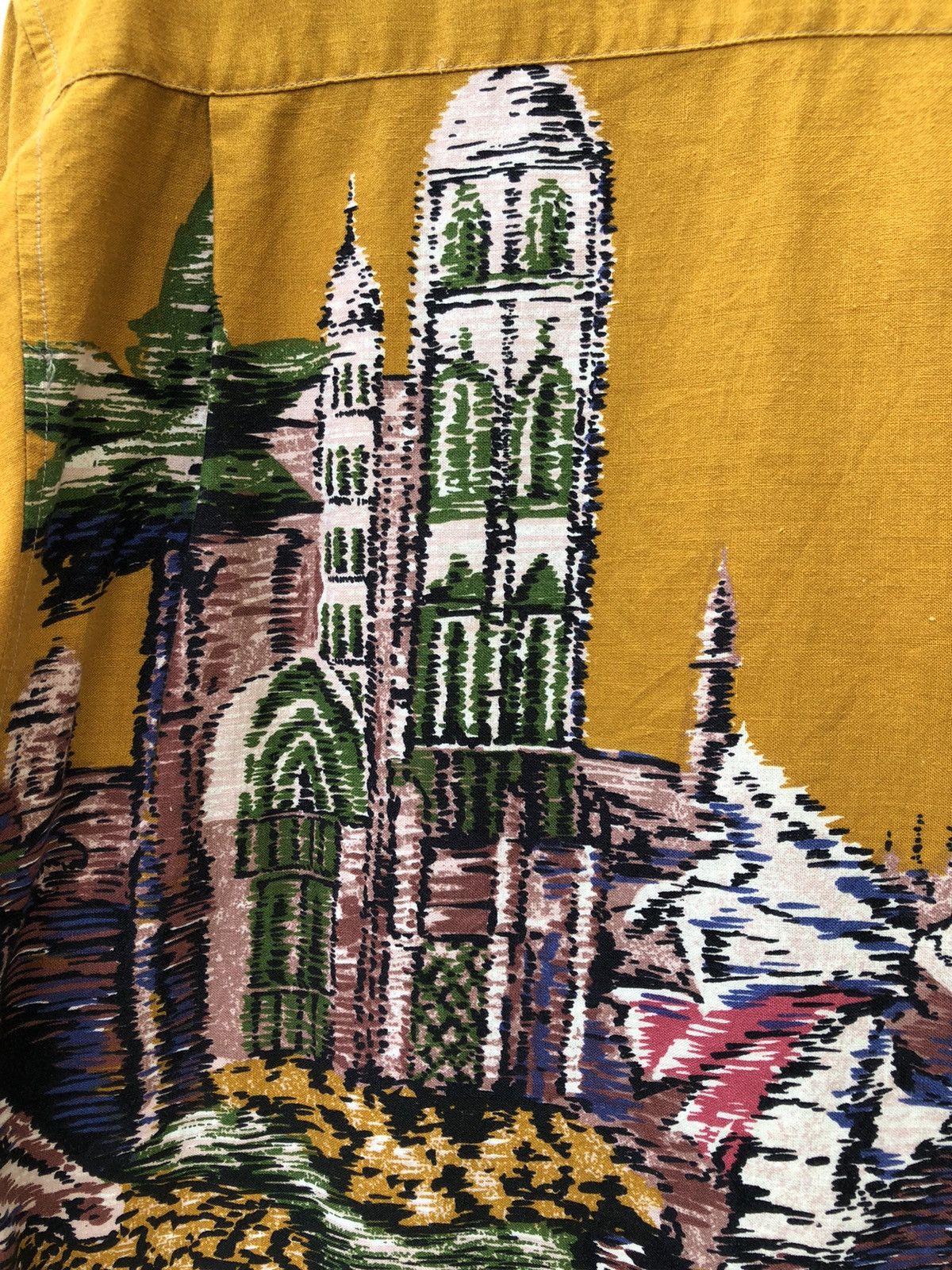 Art Comes First Vintage 90s Paul Hamir Made in Japan Arabian Art Shirt Size US L / EU 52-54 / 3 - 22 Thumbnail