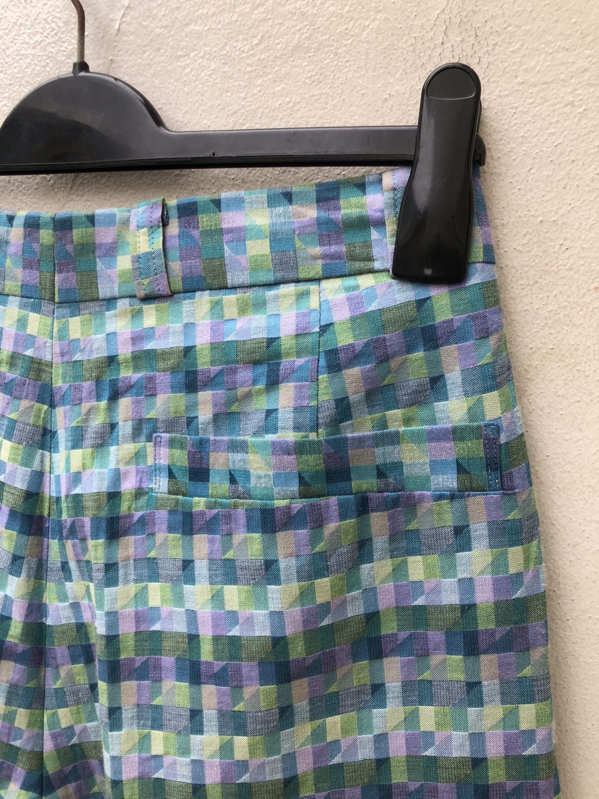 Vintage 90s Barassi Made in Japan Baggy Psychedelic Trouser Size US 28 / EU 44 - 10 Thumbnail