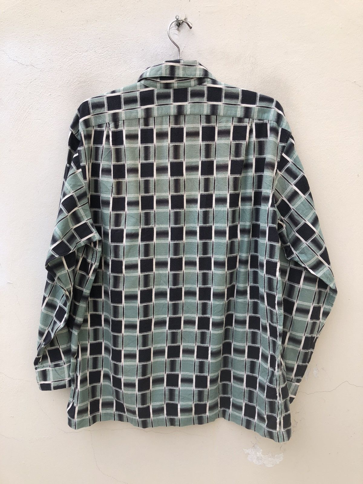 RRL Ralph Lauren Vintage 90s RR Ralph Lauren Plaid Oversized Flannel Shirt Size US L / EU 52-54 / 3 - 11 Thumbnail