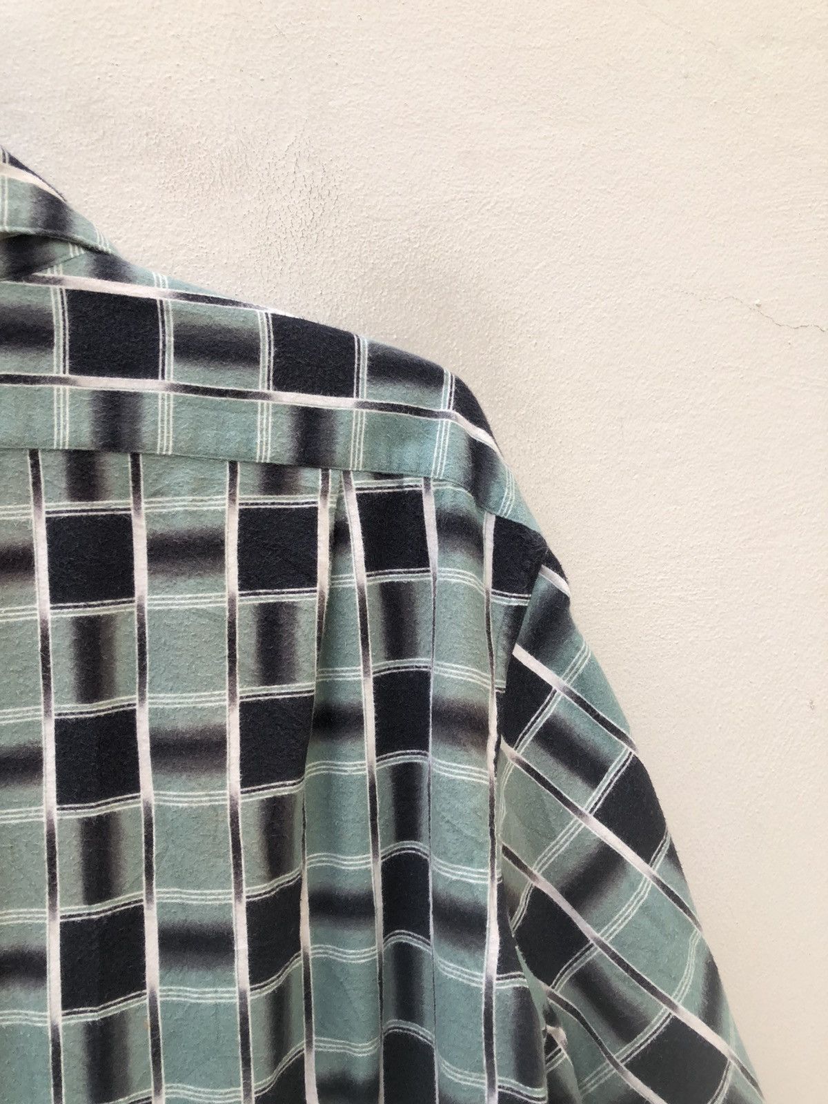 RRL Ralph Lauren Vintage 90s RR Ralph Lauren Plaid Oversized Flannel Shirt Size US L / EU 52-54 / 3 - 14 Thumbnail