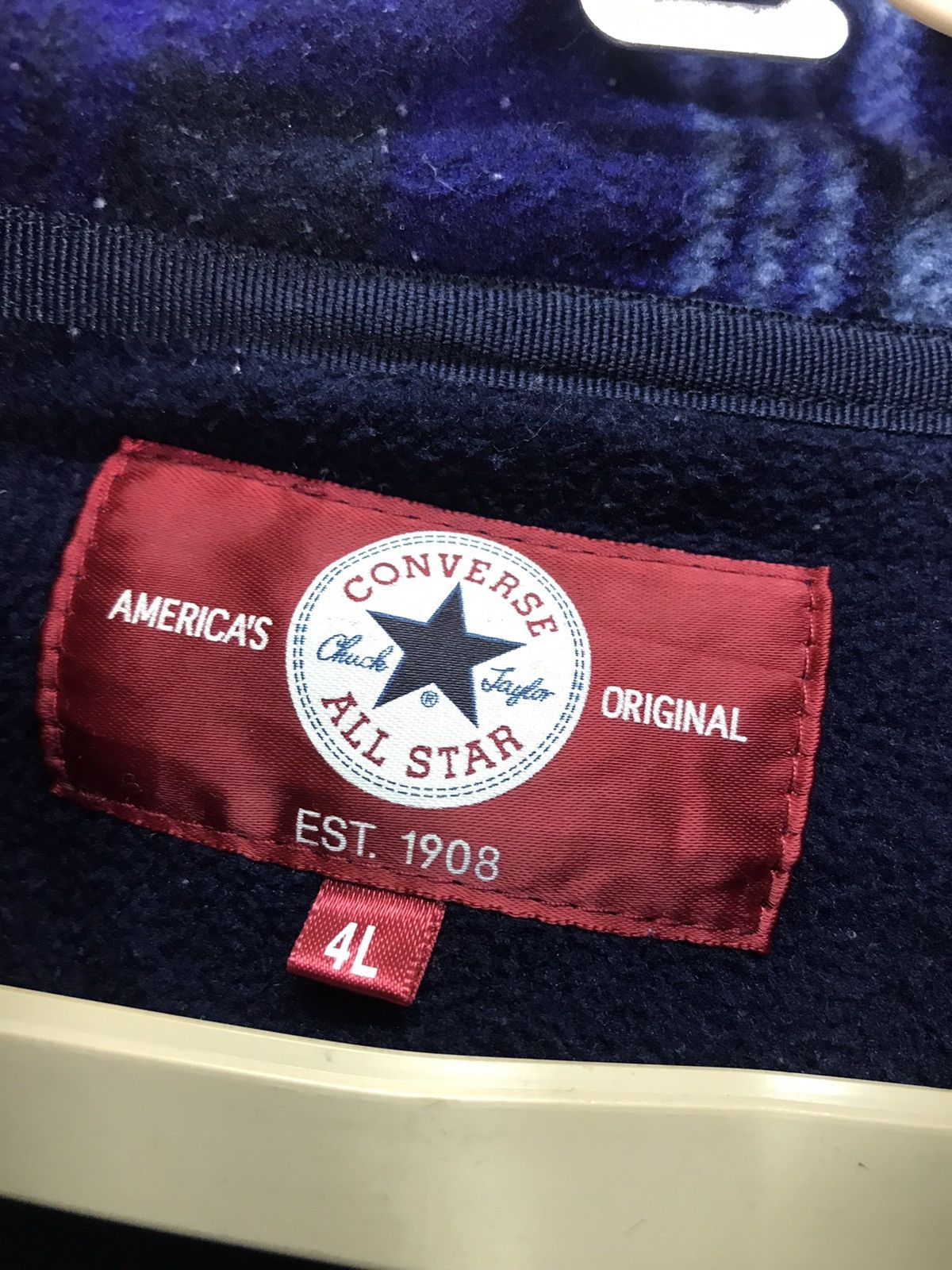 Converse Converse fleece zipper sweater Size US XXL / EU 58 / 5 - 3 Thumbnail