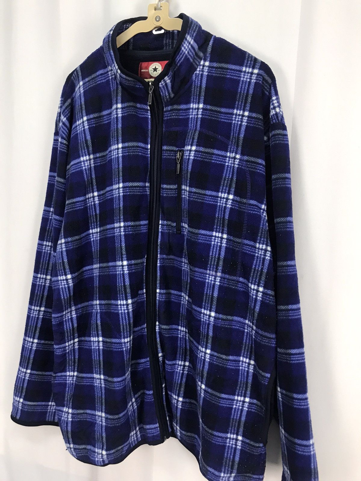 Converse Converse fleece zipper sweater Size US XXL / EU 58 / 5 - 5 Thumbnail