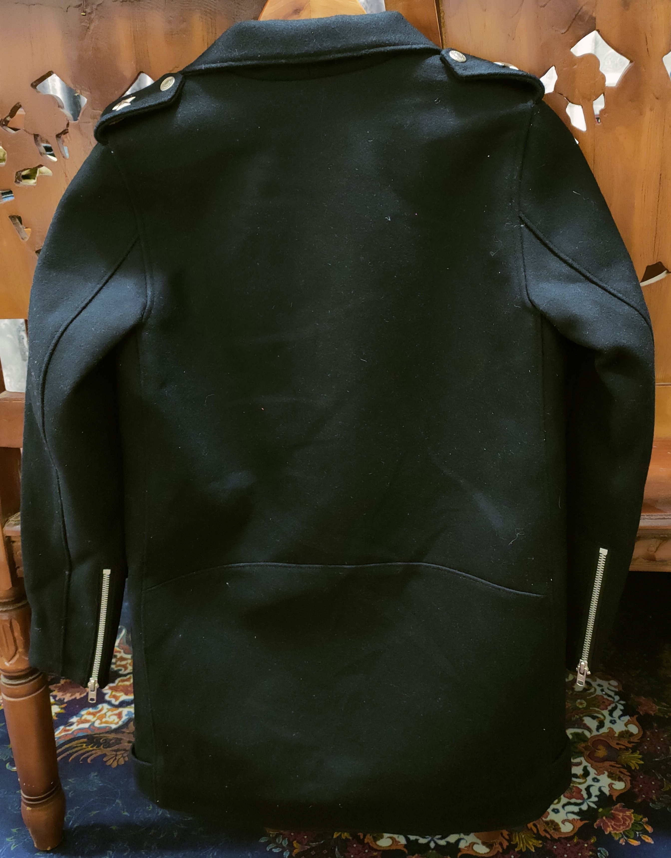 Schott 💥Military Schott Double Breast Wool Jacket 💥 Size US S / EU 44-46 / 1 - 4 Thumbnail