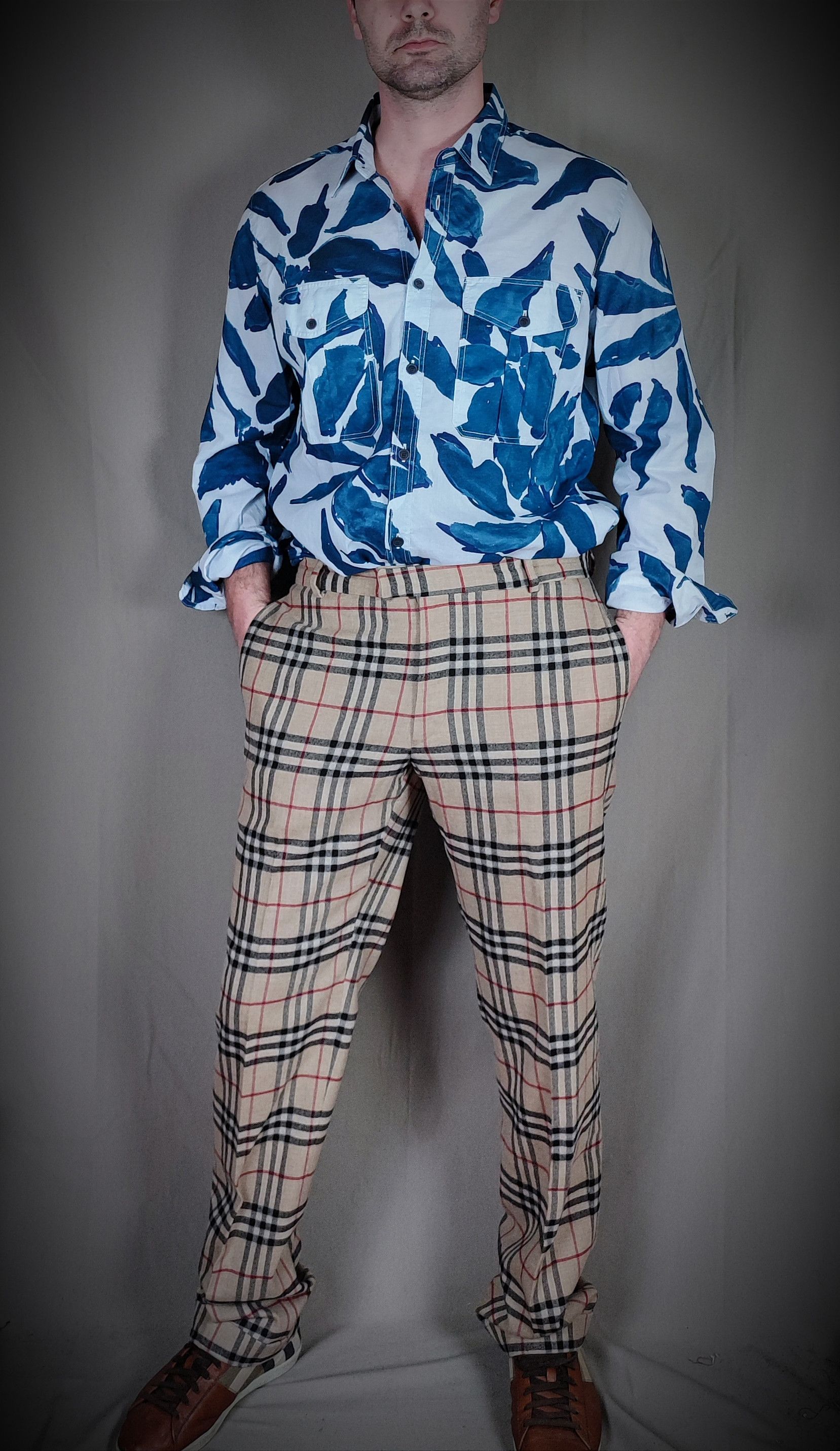 Burberry 🔥 Extremely Rare BURBERRY SHIRT 🔥 Size US L / EU 52-54 / 3 - 5 Thumbnail