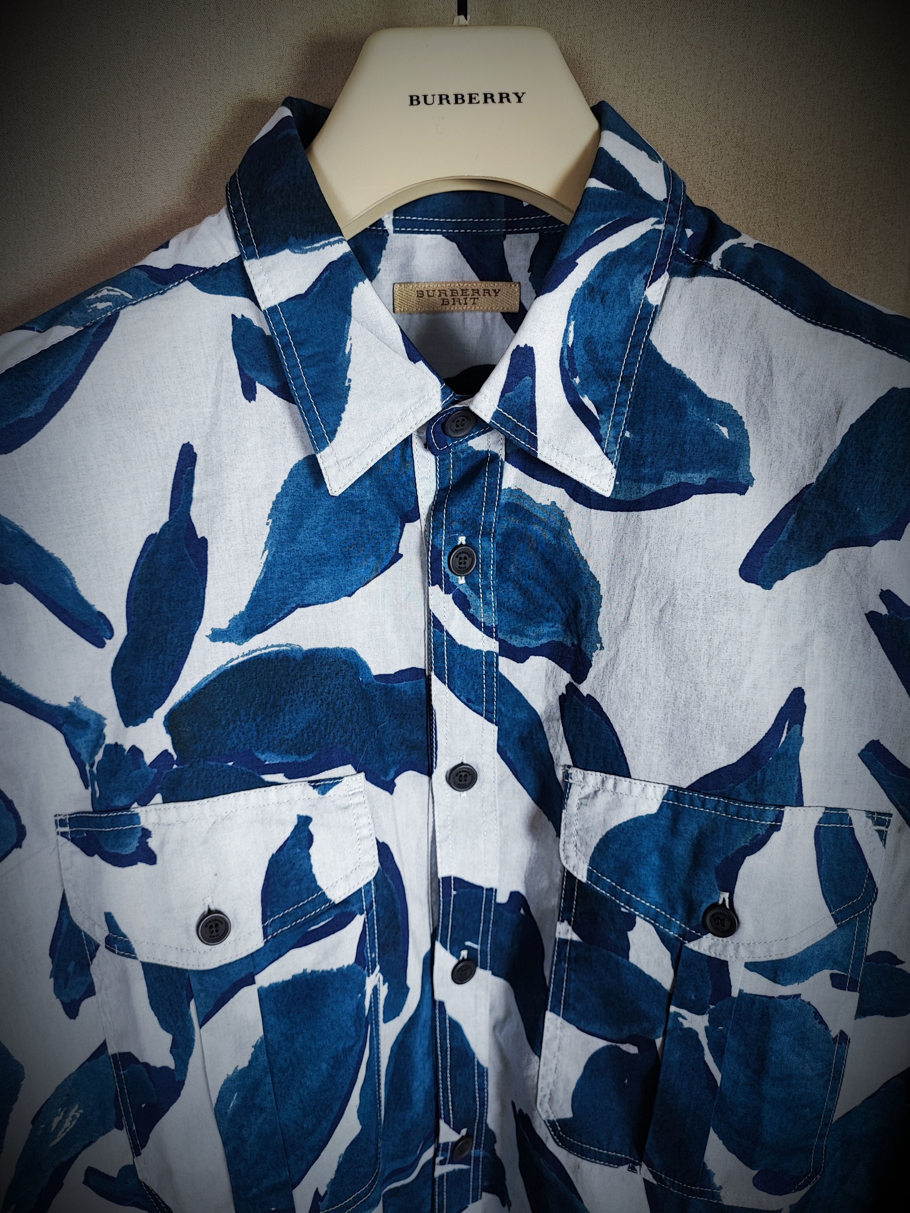 Burberry 🔥 Extremely Rare BURBERRY SHIRT 🔥 Size US L / EU 52-54 / 3 - 2 Thumbnail