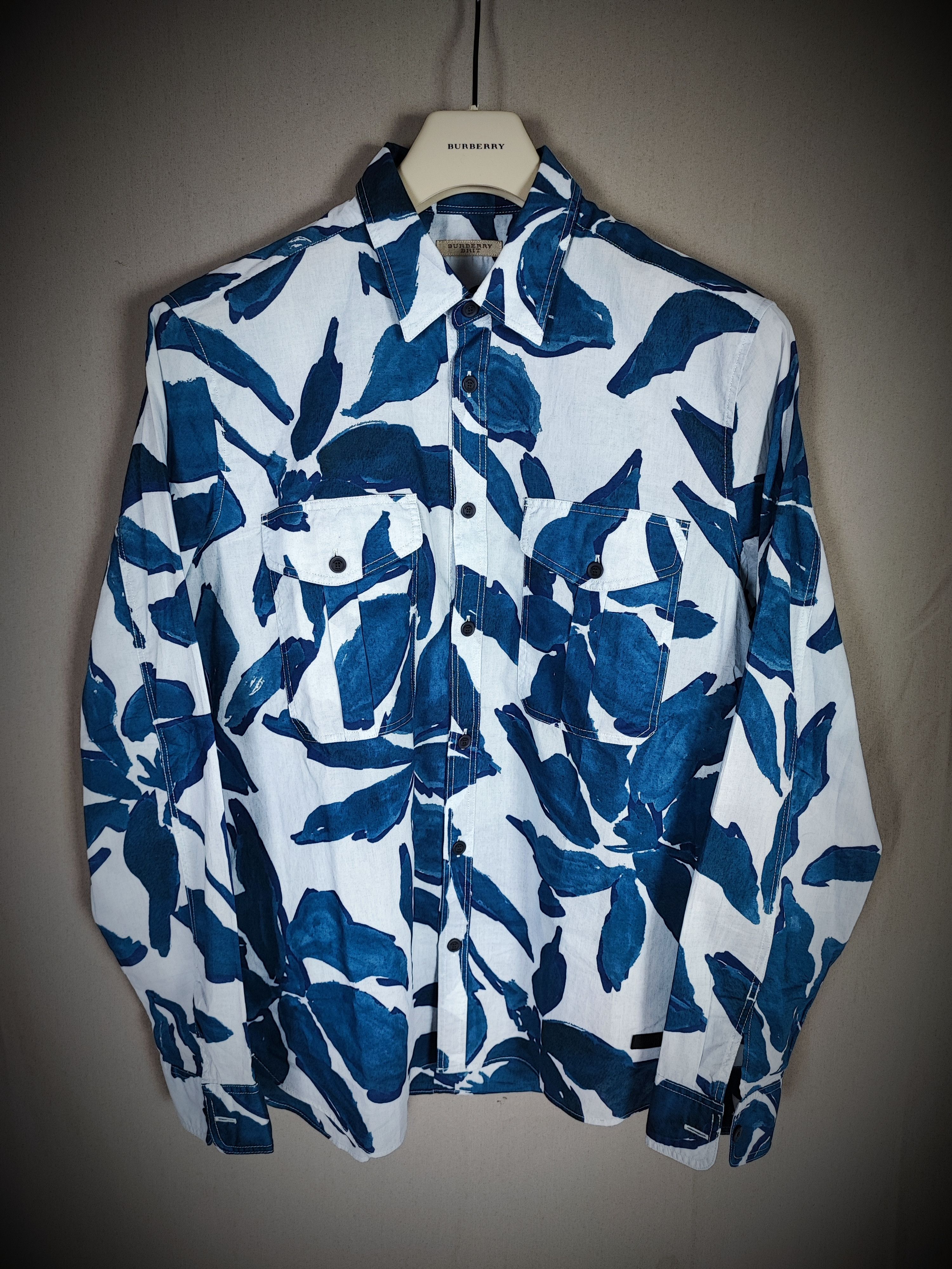 Burberry 🔥 Extremely Rare BURBERRY SHIRT 🔥 Size US L / EU 52-54 / 3 - 1 Thumbnail