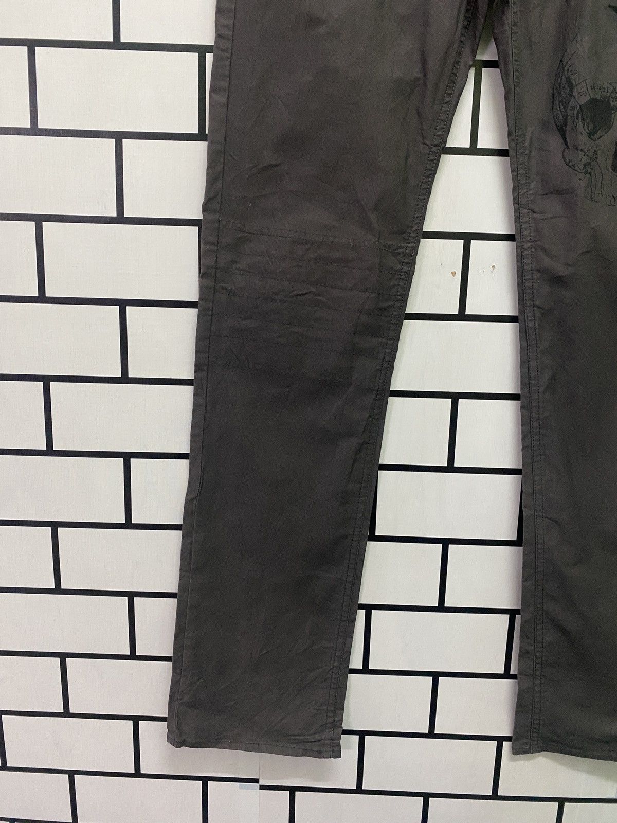 Japanese Brand × Seditionaries × Takeo Kikuchi Japanese TAKEO KIKUCHI Skull Star Stud Low Rise Pants Size US 33 - 7 Thumbnail