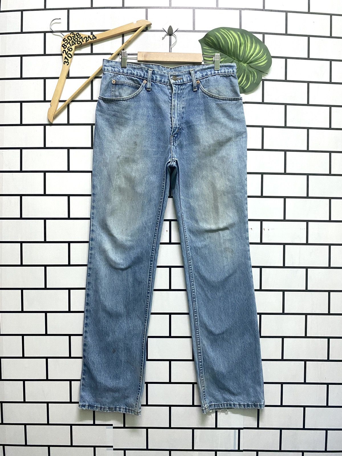 Levi's × Levi's Vintage Clothing × Vintage Vintage 90s LEVIS 805 Orange Tab Distressed Denim Size US 32 / EU 48 - 1 Thumbnail