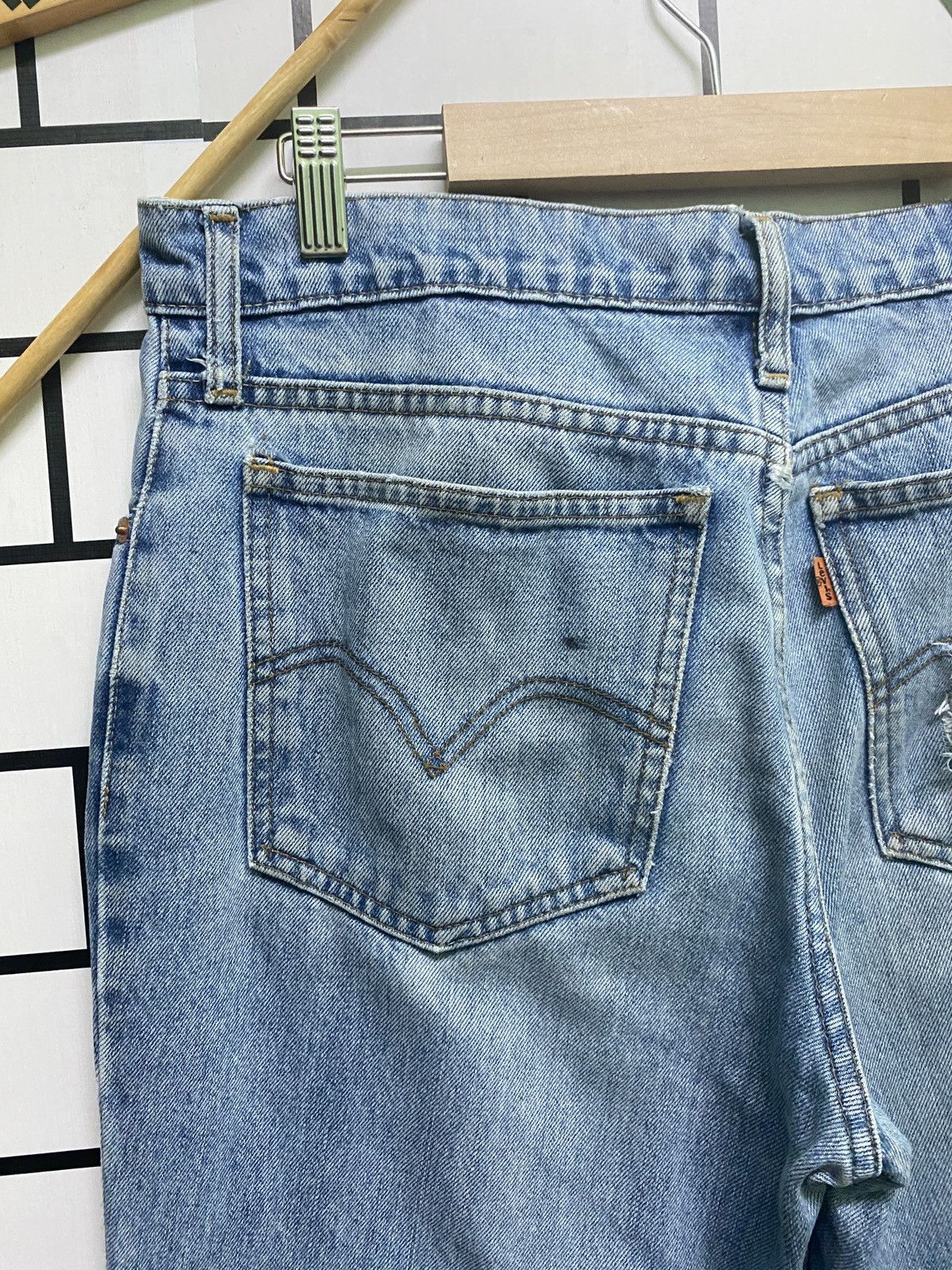 Levi's × Levi's Vintage Clothing × Vintage Vintage 90s LEVIS 805 Orange Tab Distressed Denim Size US 32 / EU 48 - 11 Thumbnail
