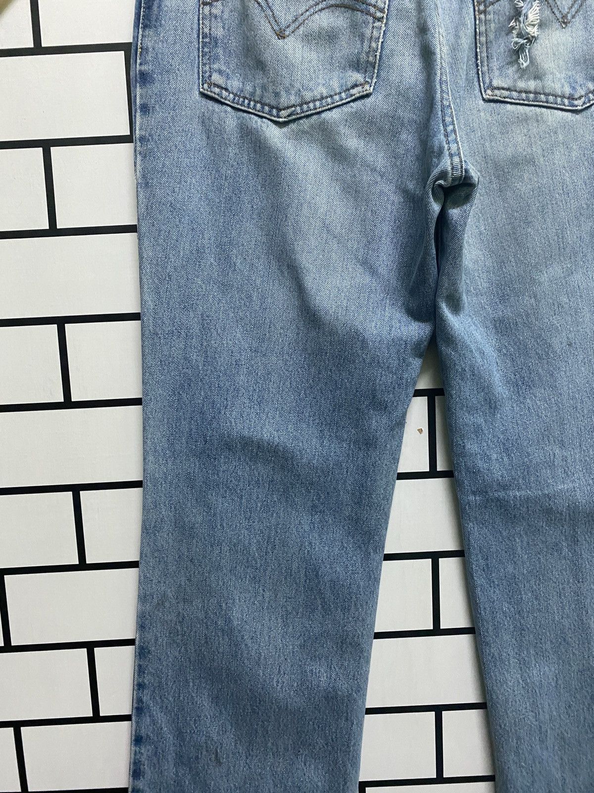 Levi's × Levi's Vintage Clothing × Vintage Vintage 90s LEVIS 805 Orange Tab Distressed Denim Size US 32 / EU 48 - 14 Thumbnail
