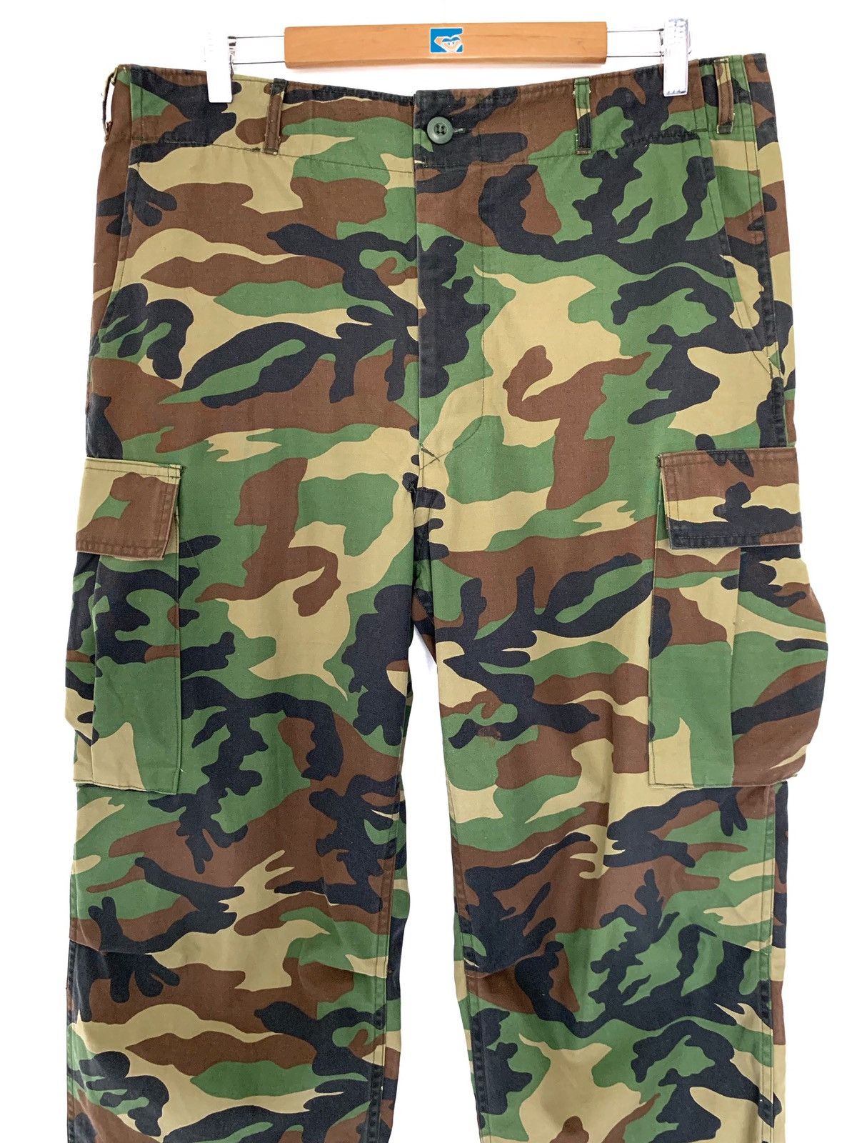 JNCO × Vintage 🔥Japanese Brand Camouflage Military Oversized Trousers Pants Size US 36 / EU 52 - 2 Thumbnail