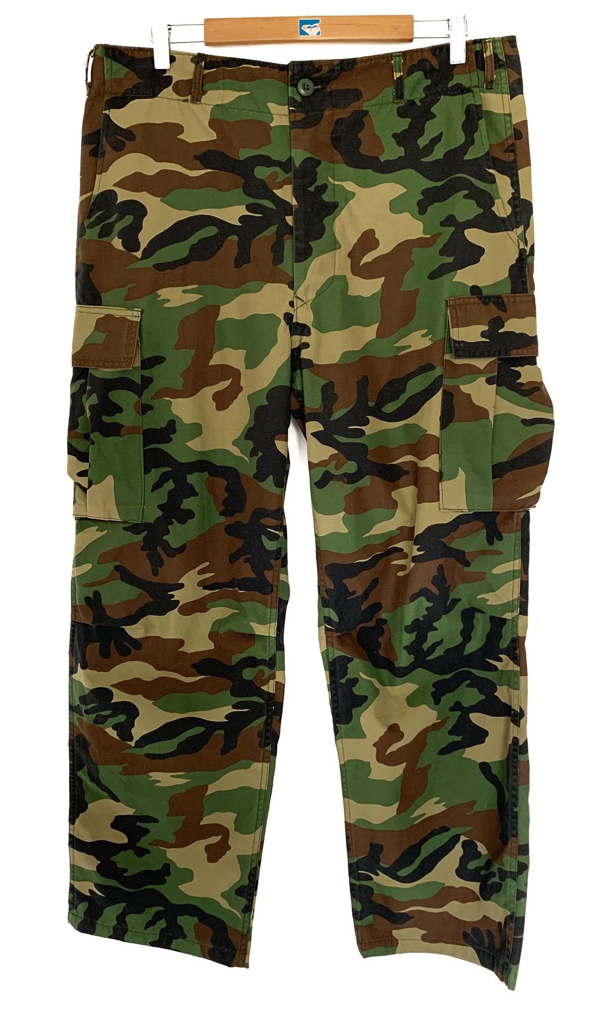 JNCO × Vintage 🔥Japanese Brand Camouflage Military Oversized Trousers Pants Size US 36 / EU 52 - 1 Thumbnail
