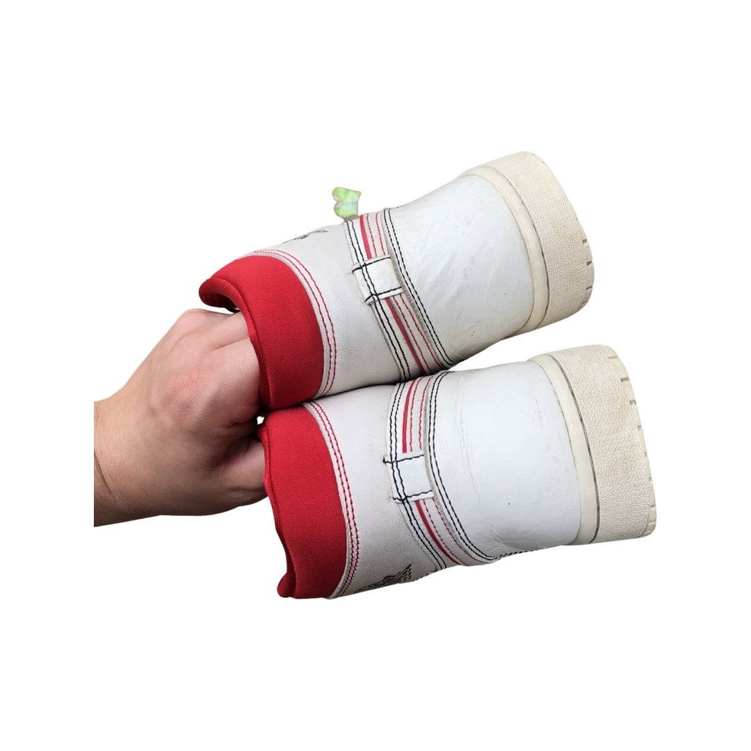 Jordan Brand × Nike RARE 2018 Nike Air Jordan 1 Retro High OG Phantom Gym Red Size US 9 / EU 42 - 5 Thumbnail