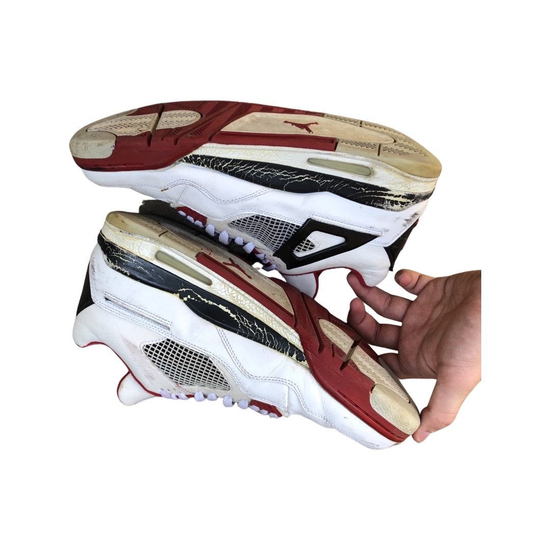 Jordan Brand × Vintage Vintage 2006 Air Jordan 4 Retro Fire Red Mars Blackmon Size US 12 / EU 45 - 12 Thumbnail