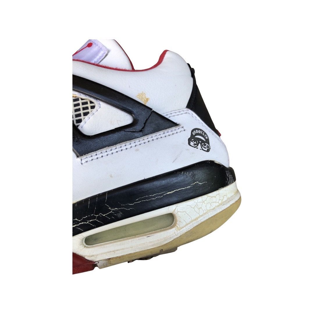 Jordan Brand × Vintage Vintage 2006 Air Jordan 4 Retro Fire Red Mars Blackmon Size US 12 / EU 45 - 9 Thumbnail