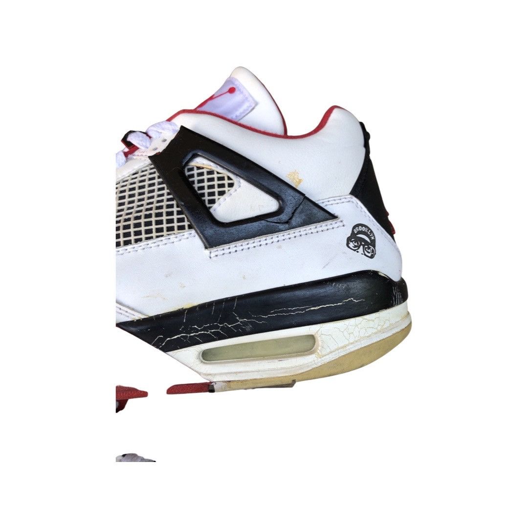 Jordan Brand × Vintage Vintage 2006 Air Jordan 4 Retro Fire Red Mars Blackmon Size US 12 / EU 45 - 7 Thumbnail