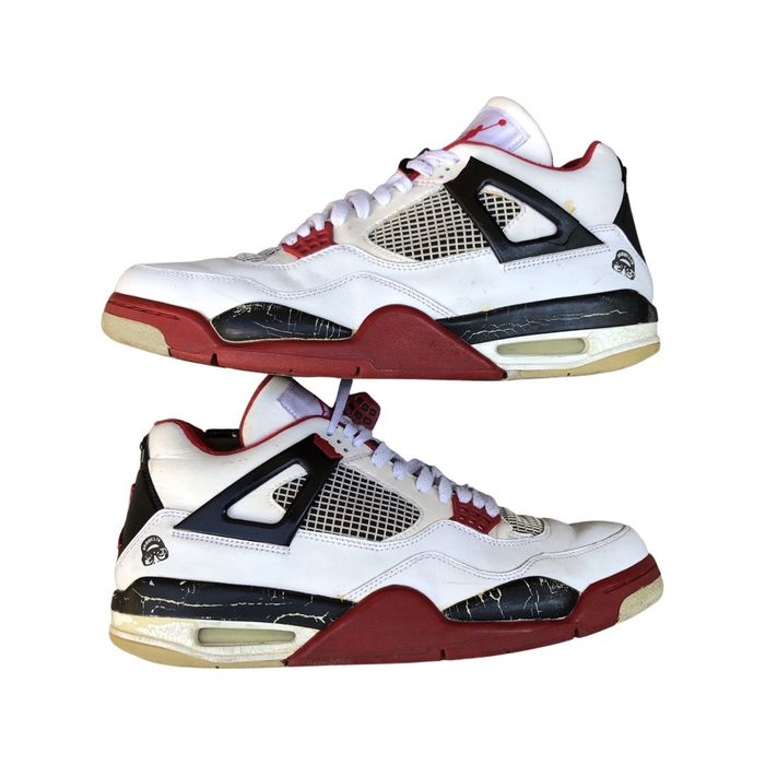 Jordan Brand Vintage 2006 Air Jordan 4 Retro Fire Red Mars Blackmon ...