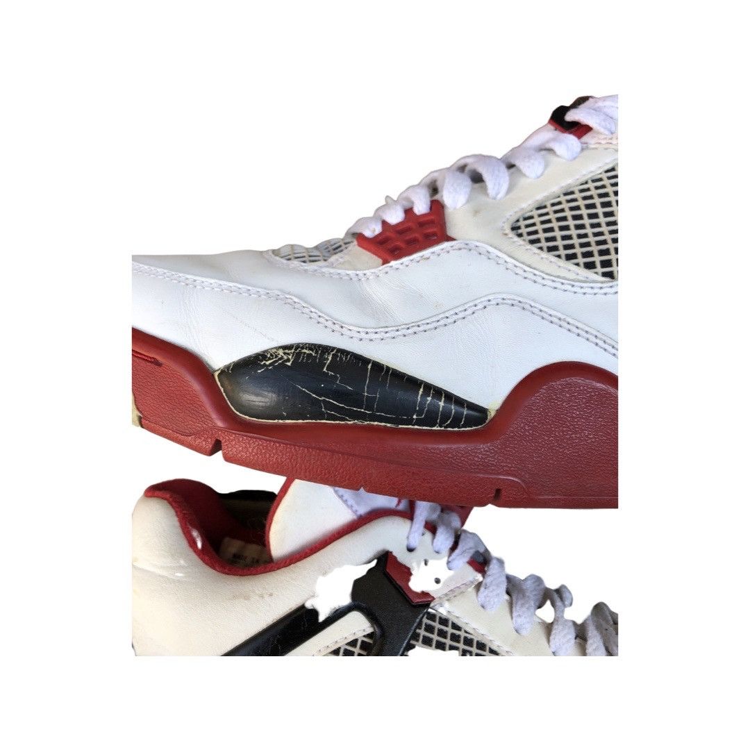 Jordan Brand × Vintage Vintage 2006 Air Jordan 4 Retro Fire Red Mars Blackmon Size US 12 / EU 45 - 8 Thumbnail