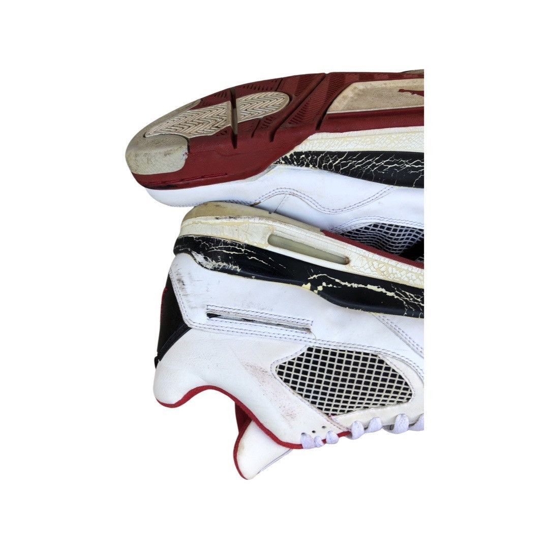 Jordan Brand × Vintage Vintage 2006 Air Jordan 4 Retro Fire Red Mars Blackmon Size US 12 / EU 45 - 14 Thumbnail