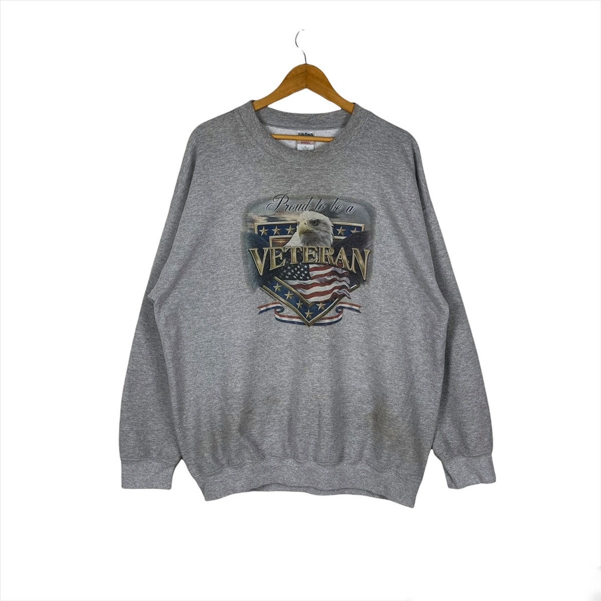 rare proud to be a veteran usa jumper pullover sweatshirt