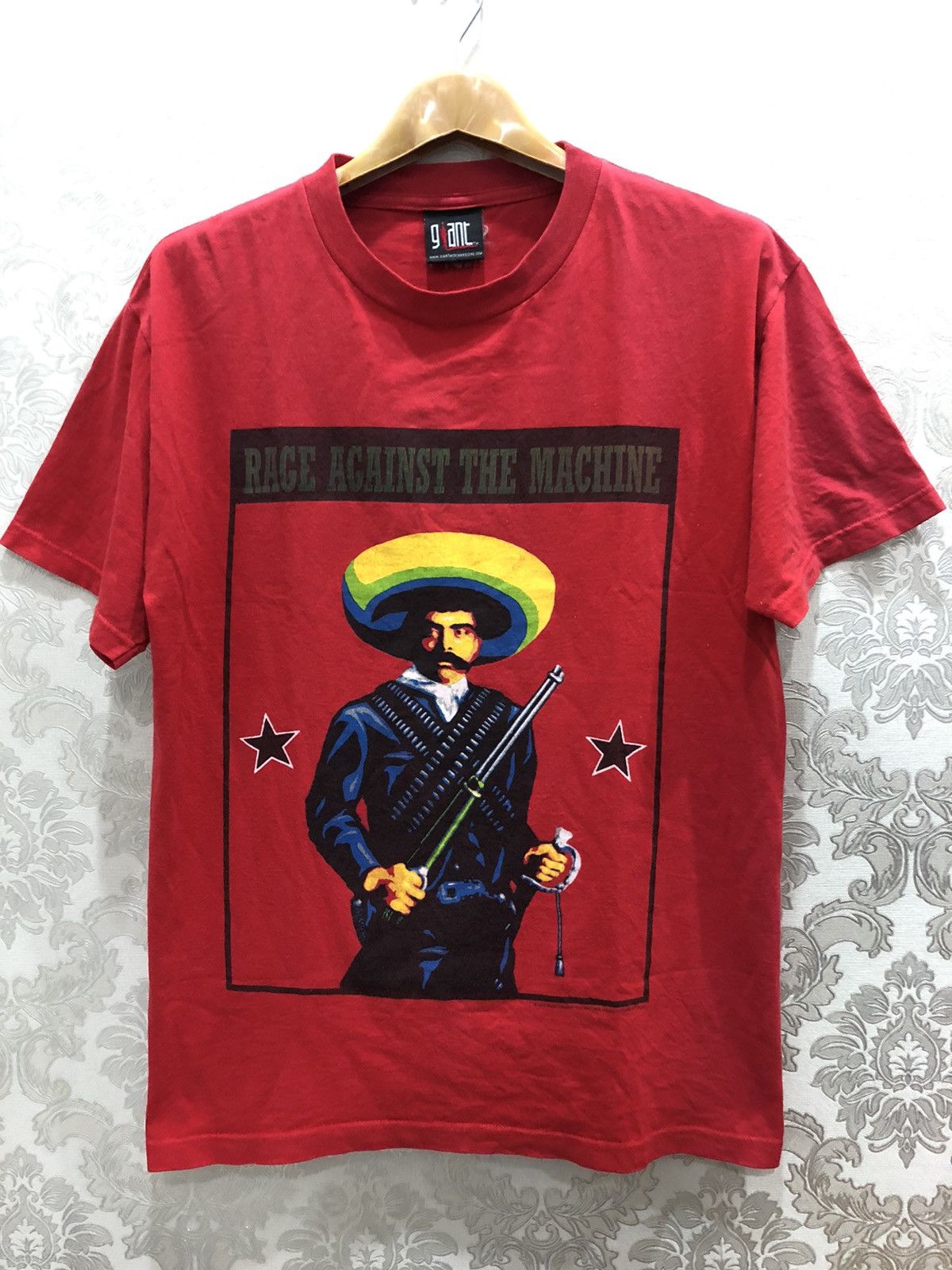 Band Tees × Vintage Vintage RAGE AGAINST THE MACHINE Size US M / EU 48-50 / 2 - 1 Thumbnail