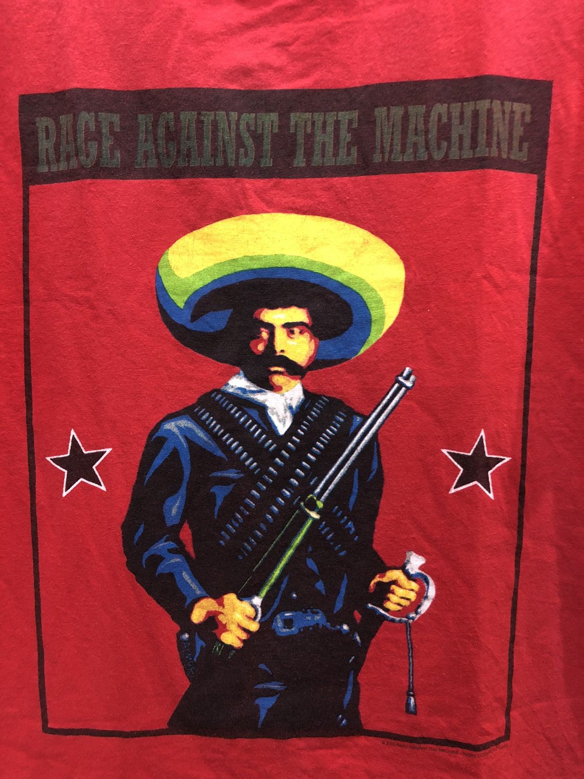 Band Tees × Vintage Vintage RAGE AGAINST THE MACHINE Size US M / EU 48-50 / 2 - 2 Thumbnail