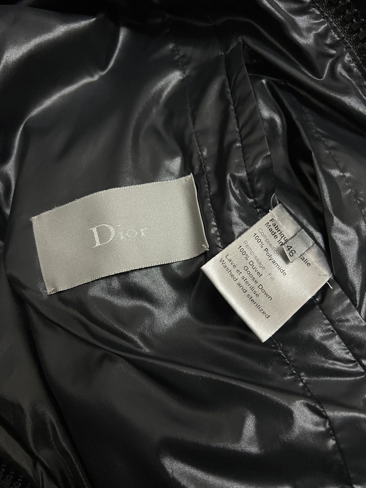 Dior × Hedi Slimane 07FW HEDI Runway Down Jacket Sz44 Size US S / EU 44-46 / 1 - 13 Thumbnail