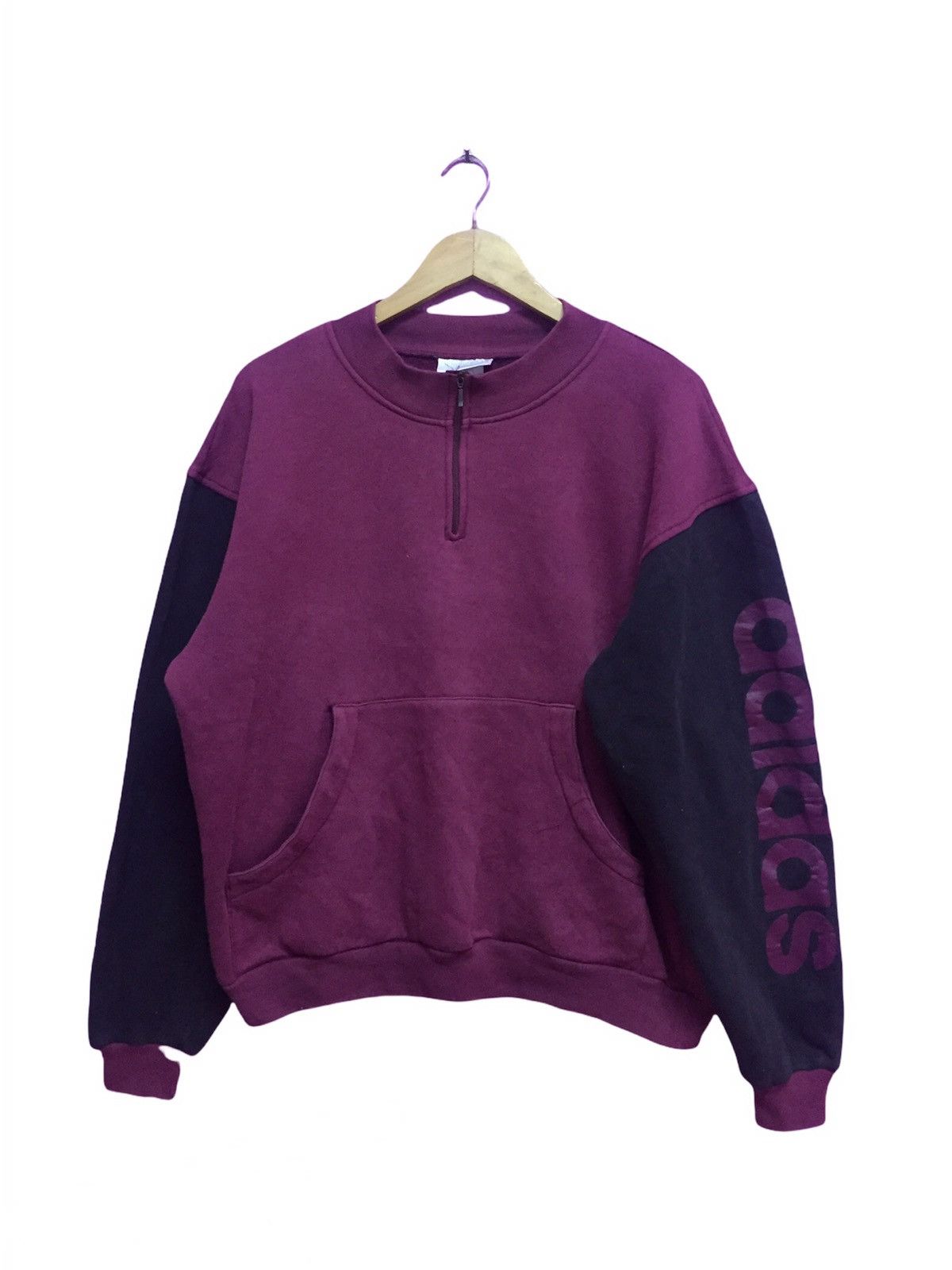 Adidas Last Drop Vintage 90s Adidas Sweatshirts Size L Size US L / EU 52-54 / 3 - 1 Thumbnail