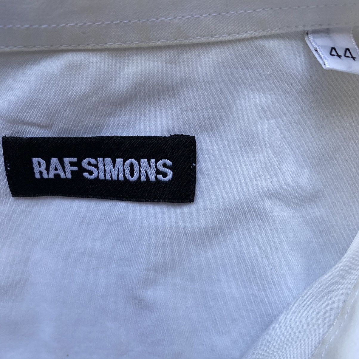 Raf Simons SS12 Sleeveless Shirt Size US S / EU 44-46 / 1 - 3 Thumbnail