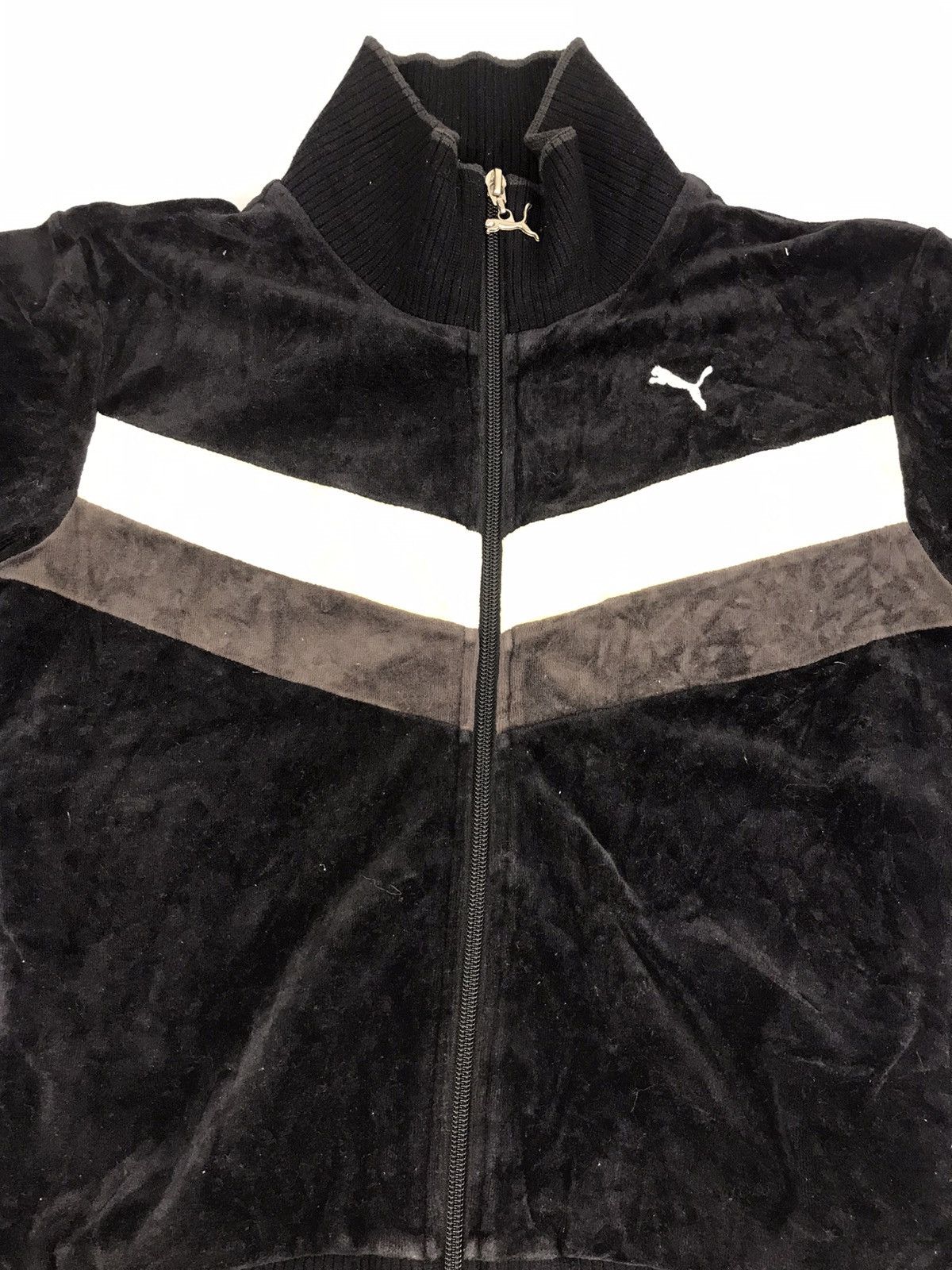 Puma Puma Velvet Sweater Jacket Fleece Style Unisex Wear Size S / US 4 / IT 40 - 3 Thumbnail