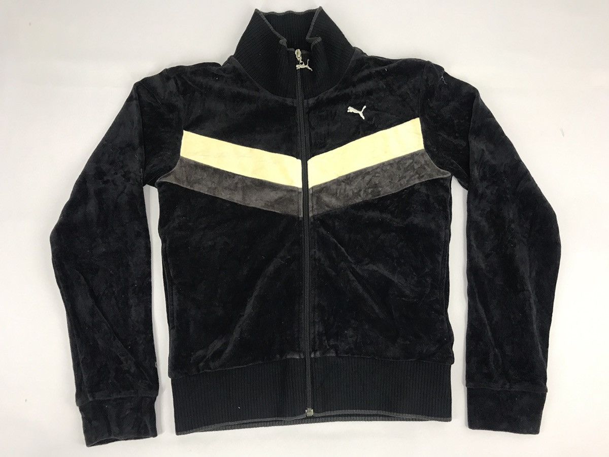 Puma Puma Velvet Sweater Jacket Fleece Style Unisex Wear Size S / US 4 / IT 40 - 1 Thumbnail