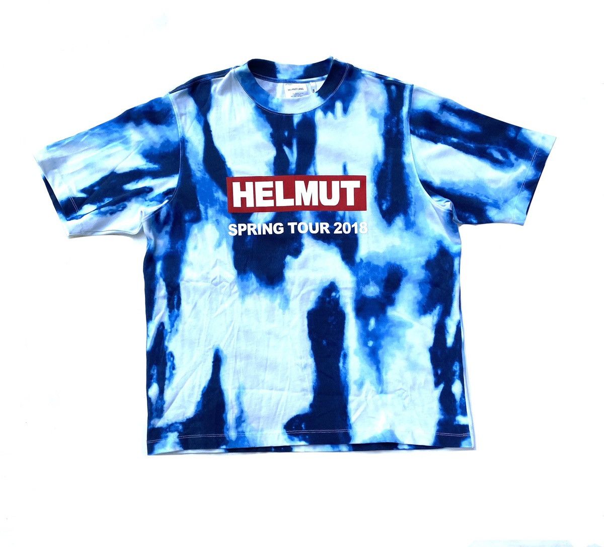 image of Helmut Lang Ss18 Tie Dye T Shirt, Men's (Size Medium)