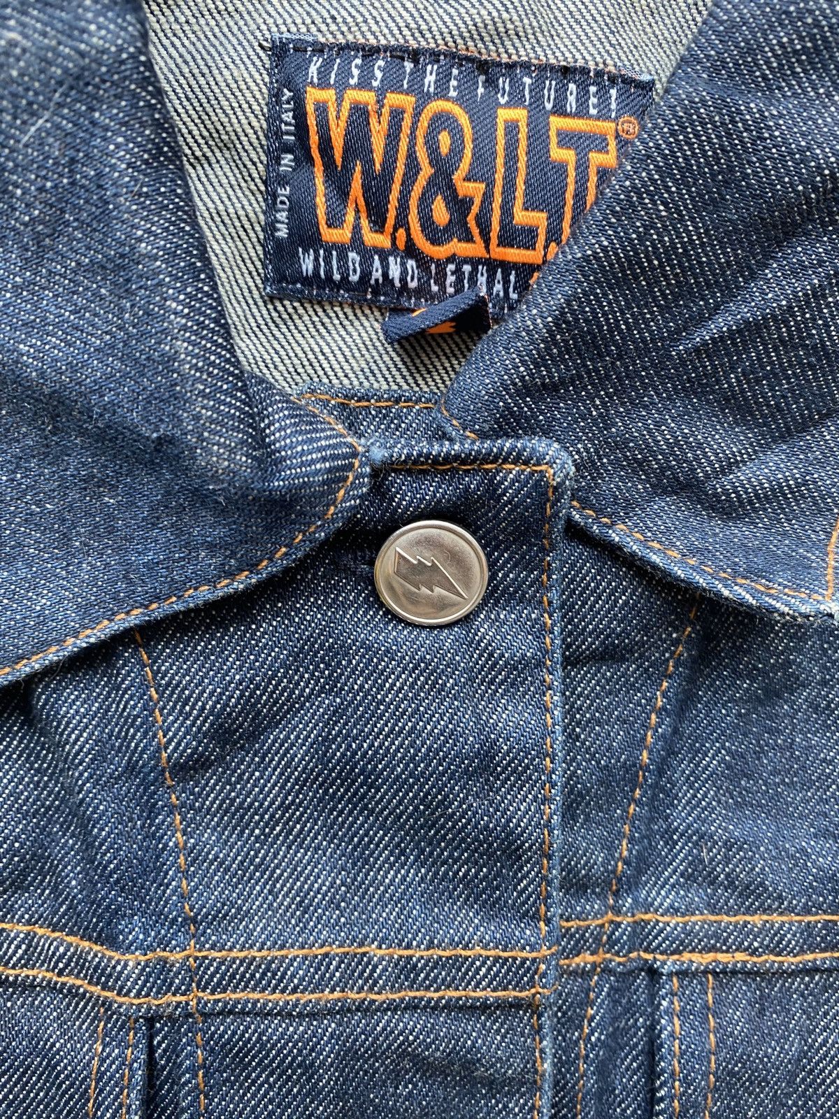 W&LT × Walter Van Beirendonck Vintage W&LT Raw Denim Cloak Size XS / US 0-2 / IT 36-38 - 3 Thumbnail