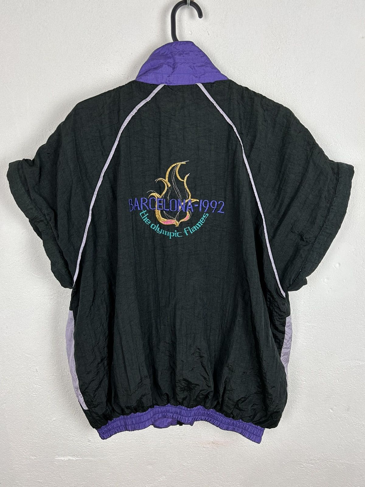 USA Olympics 90s Vintage 1992 Barcelona Olympics Embroidered Logo Vest Size US XL / EU 56 / 4 - 2 Thumbnail