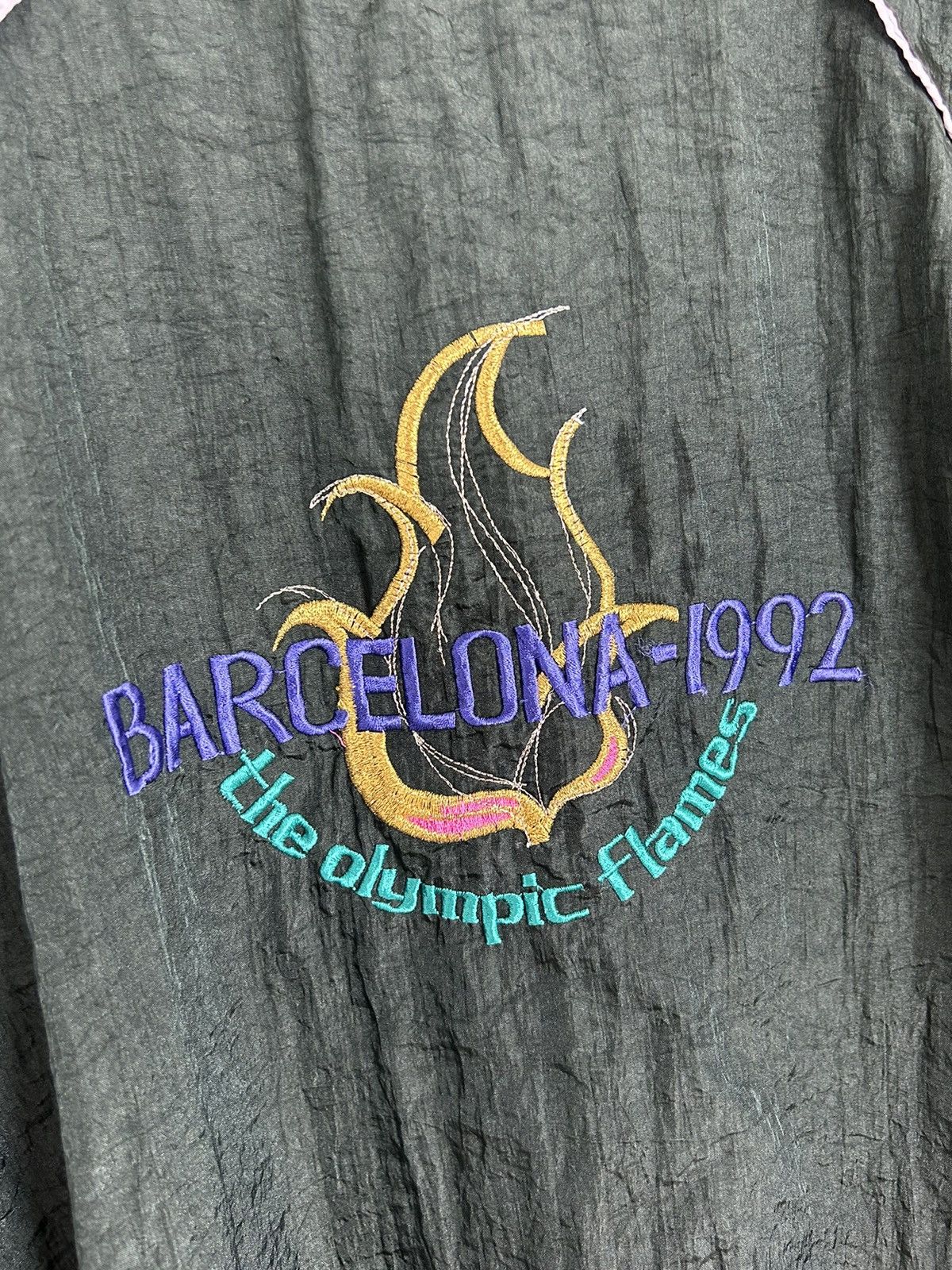 USA Olympics 90s Vintage 1992 Barcelona Olympics Embroidered Logo Vest Size US XL / EU 56 / 4 - 6 Thumbnail