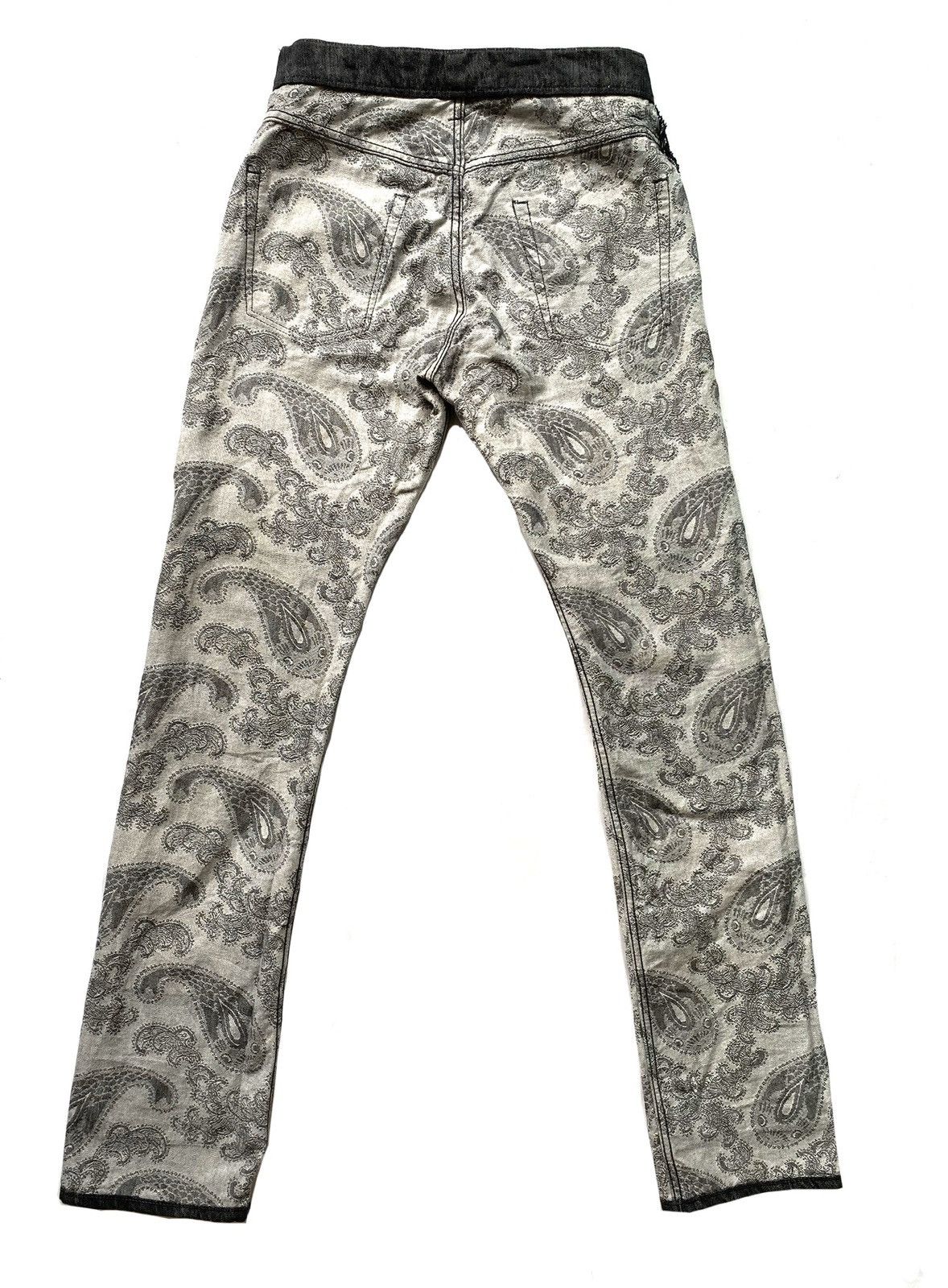 Issey Miyake SS11 APOC Paisley Jacquard And Donuts Patchwork Size US 30 / EU 46 - 5 Thumbnail
