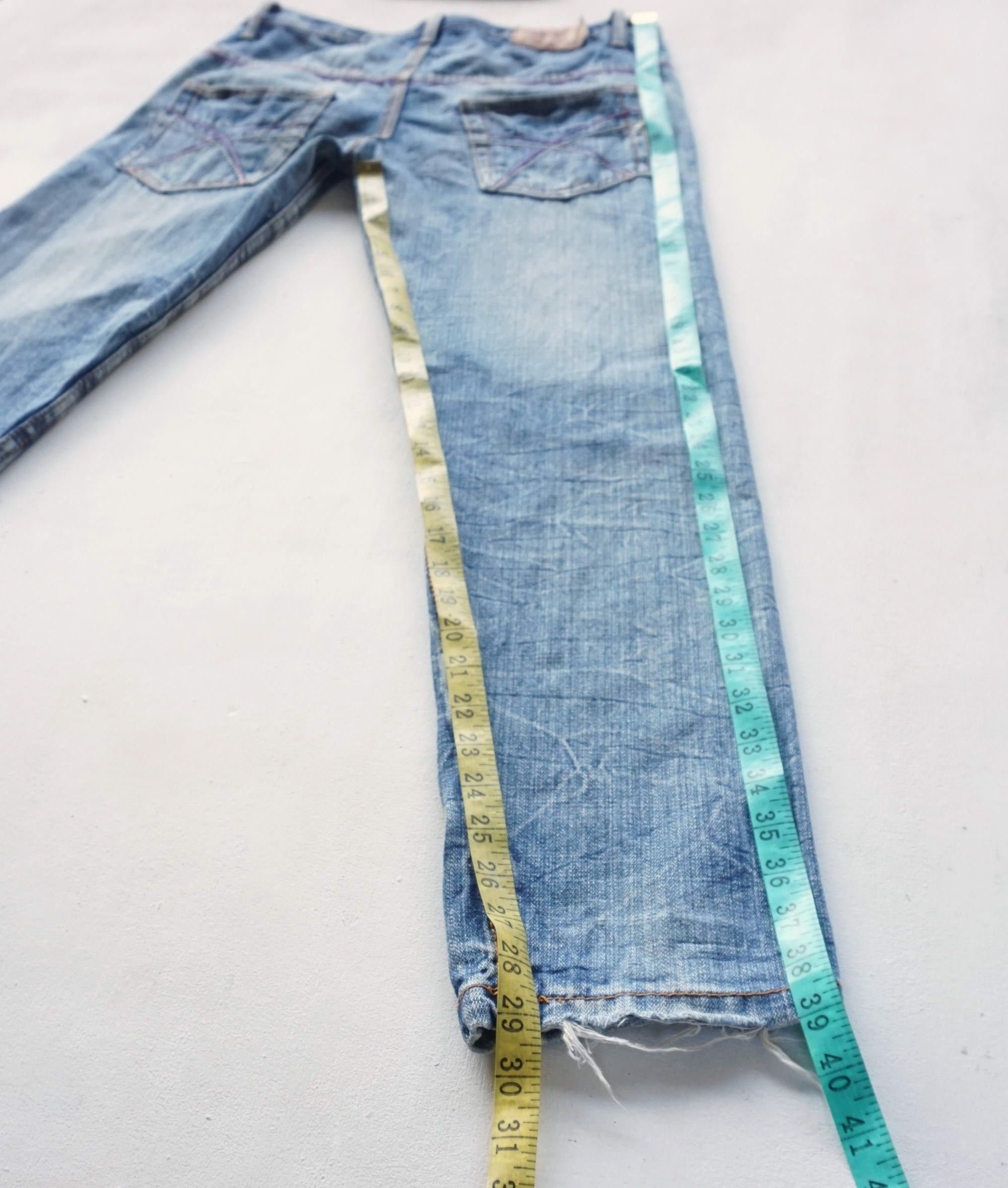 Japanese Brand CLEF DE SOL Multi-Pockets Jeans Size 30" / US 8 / IT 44 - 20 Thumbnail