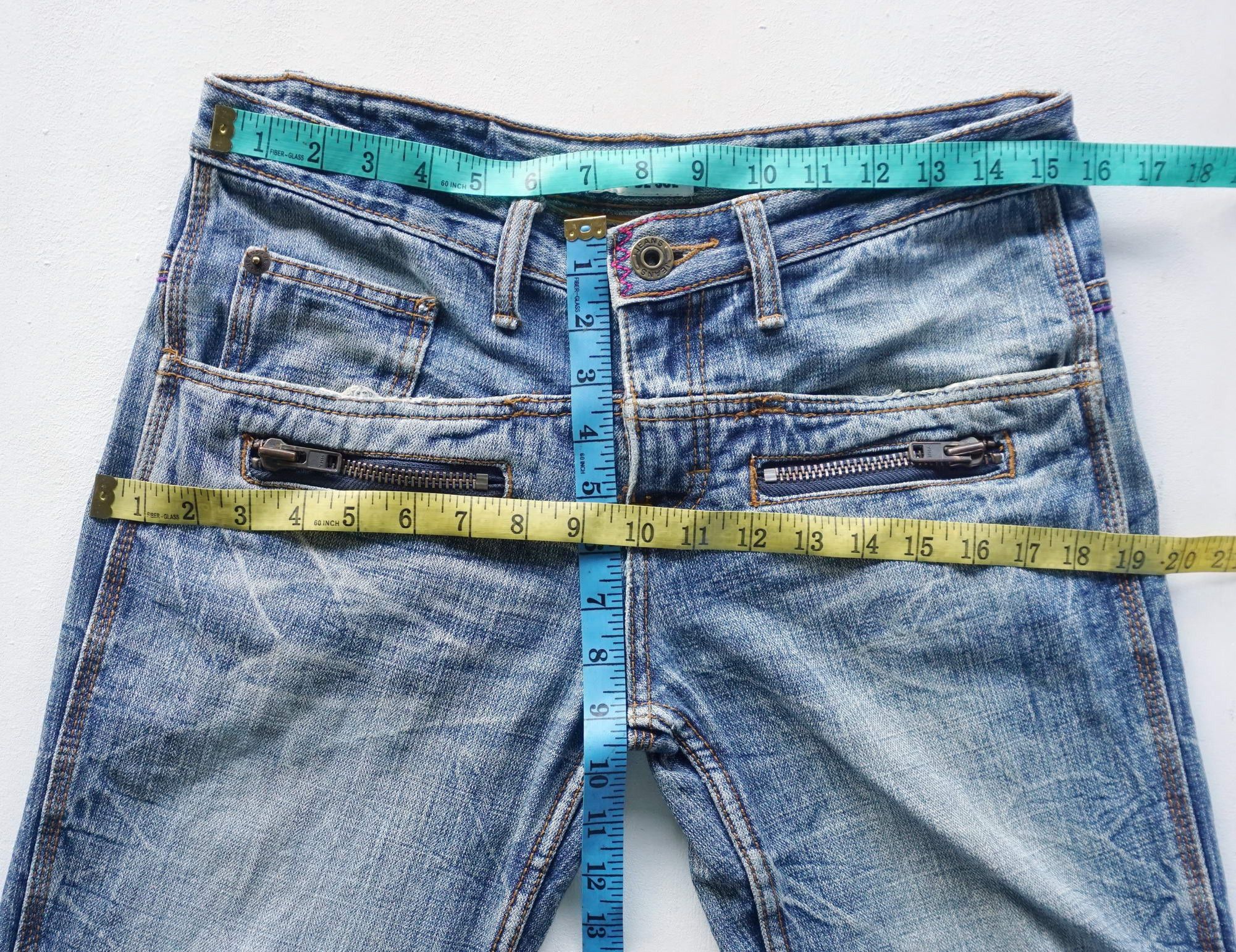 Japanese Brand CLEF DE SOL Multi-Pockets Jeans Size 30" / US 8 / IT 44 - 17 Thumbnail