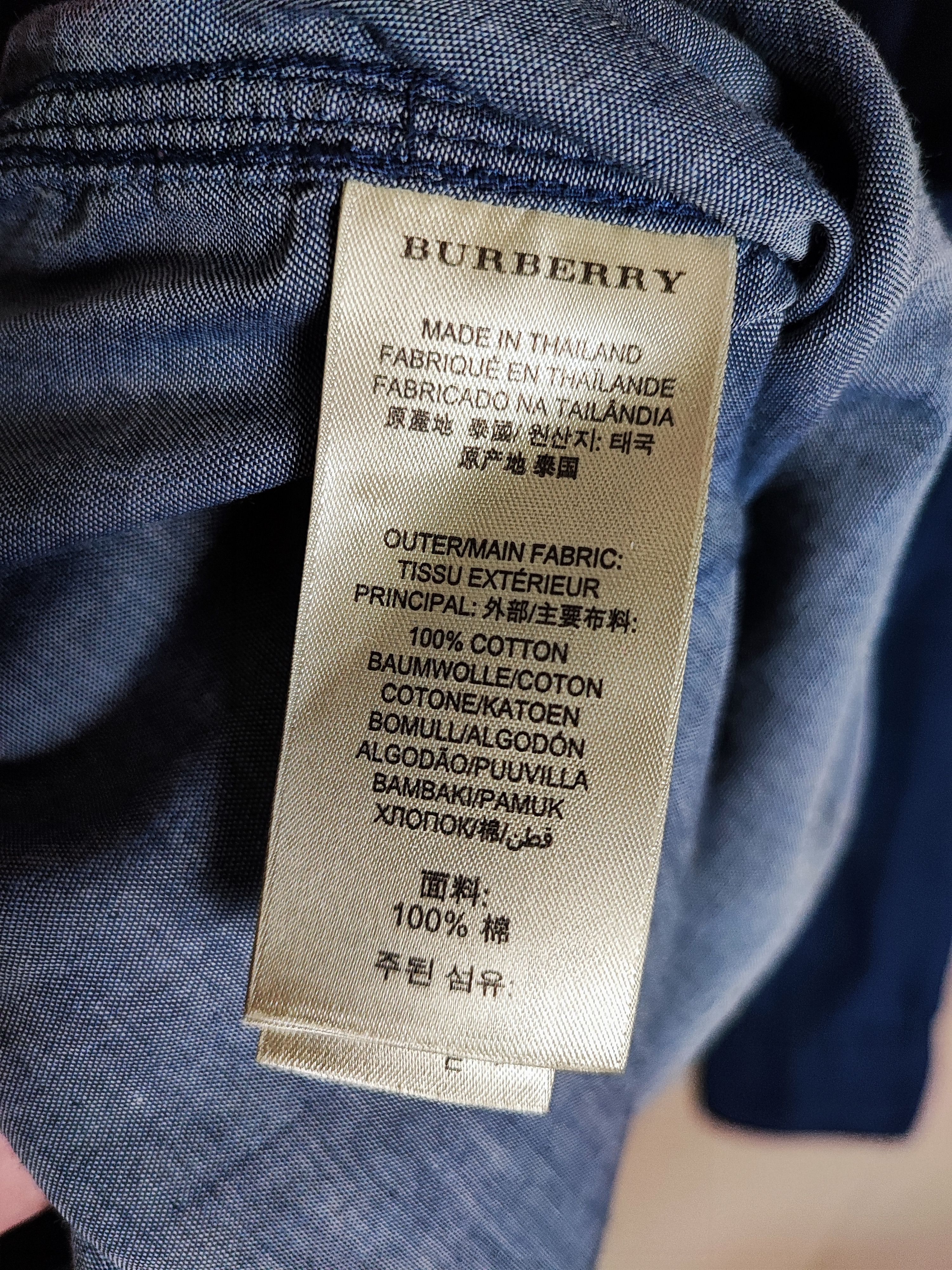 Burberry 🔥Burberry shirt cargo pockets 🔥 Size US S / EU 44-46 / 1 - 8 Thumbnail