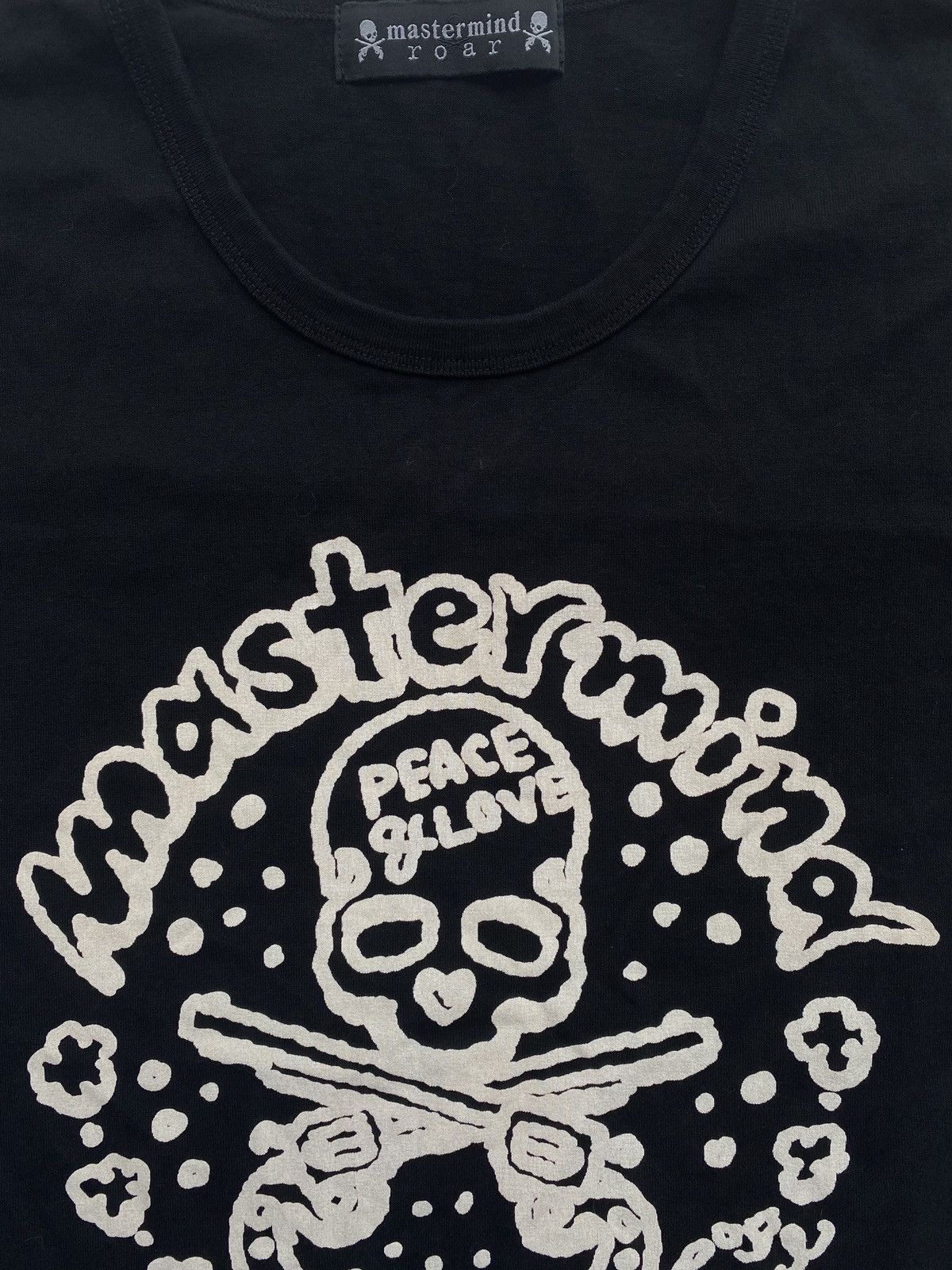 Mastermind Japan MMJ X Roar Peace & Love T shirt Size US S / EU 44-46 / 1 - 3 Thumbnail