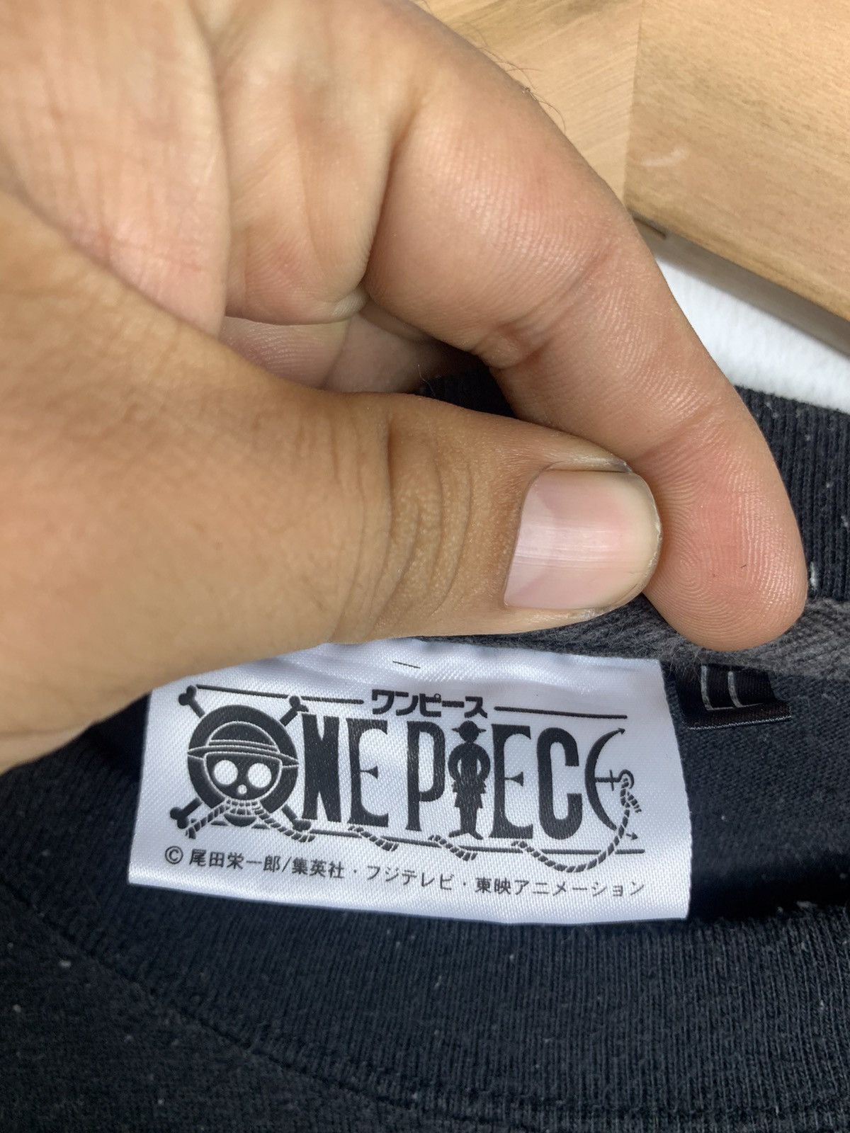 Anime × One Piece × Vintage Vintage One Piece Pirate Logo Long Sleeve TShirt Size US L / EU 52-54 / 3 - 5 Thumbnail